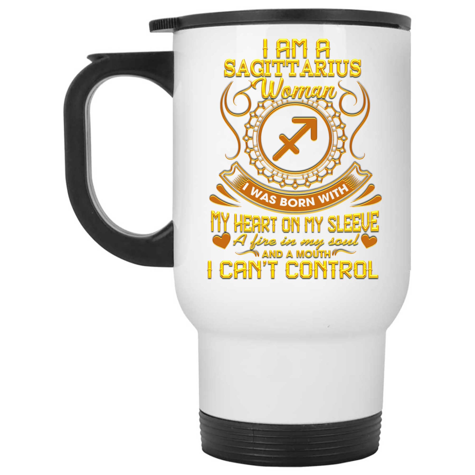 Skitongifts Coffee Mug Funny Ceramic Novelty M57-NH221221- I Am Sagittarius Woman Ttrhp0T