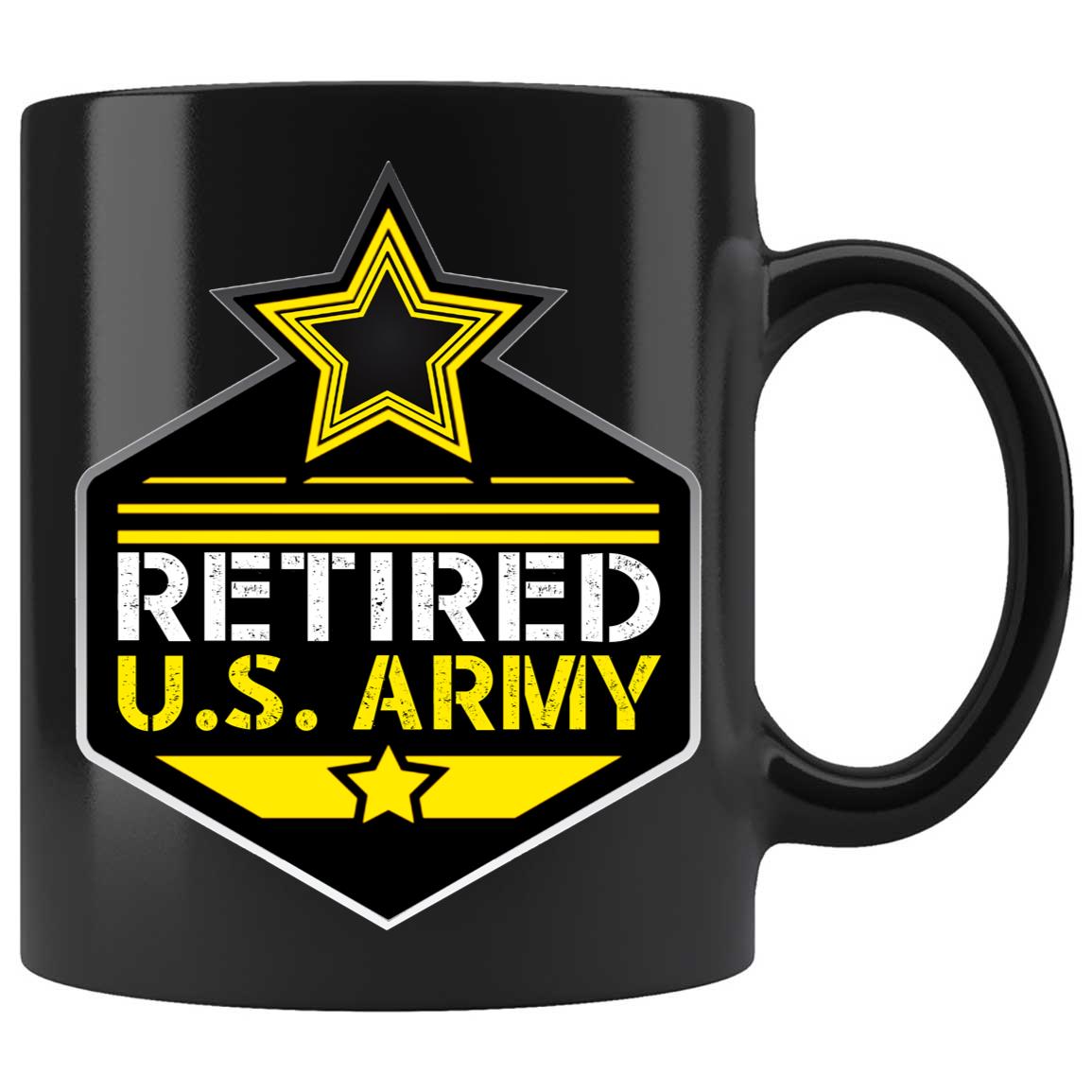 Skitongifts Coffee Mug Funny Ceramic Novelty M67-NH101221-Retired U.S. Army Lanpgum