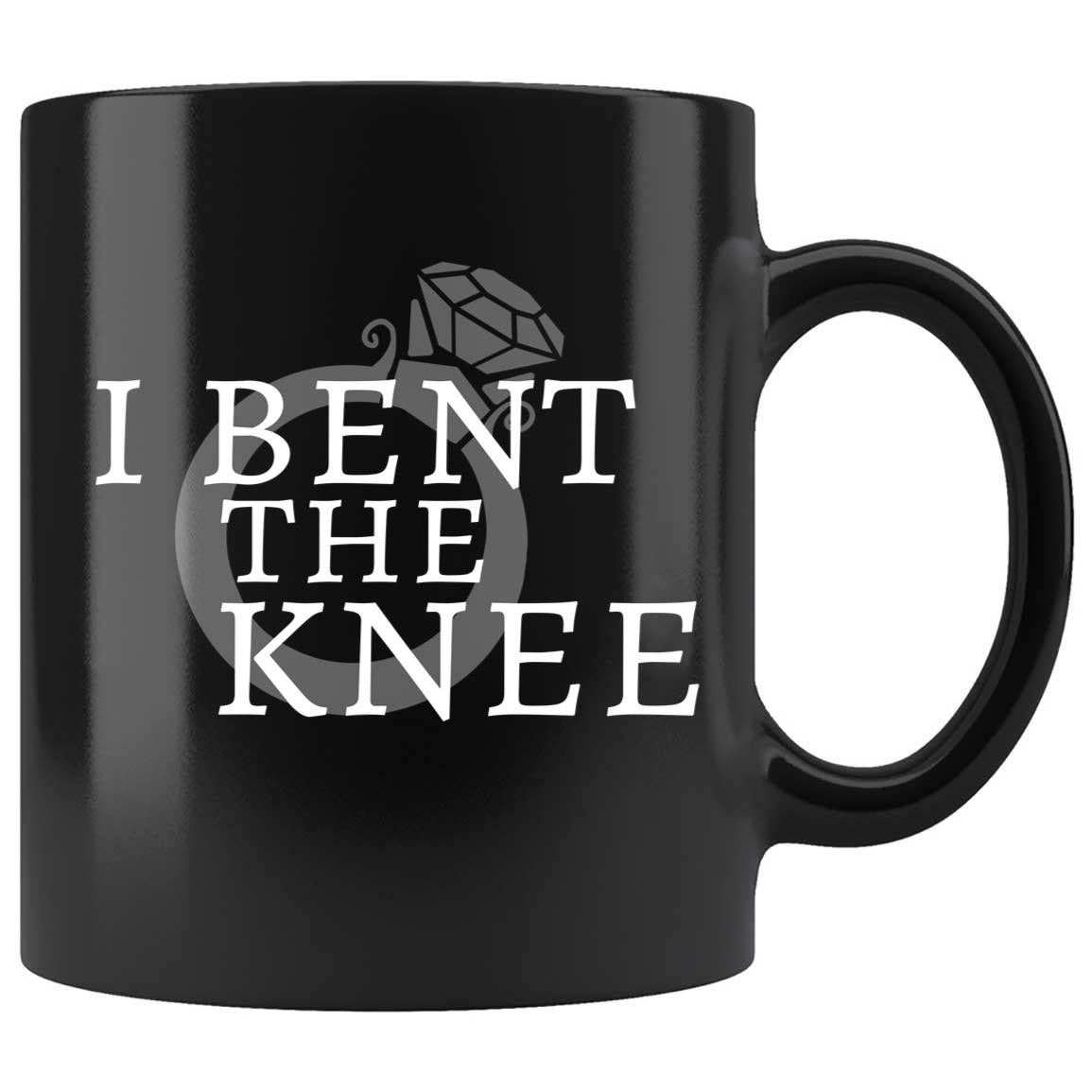 Skitongifts Coffee Mug Funny Ceramic Novelty M92-NH261221-I Bent The Knee Groom Engagement Btjayz5