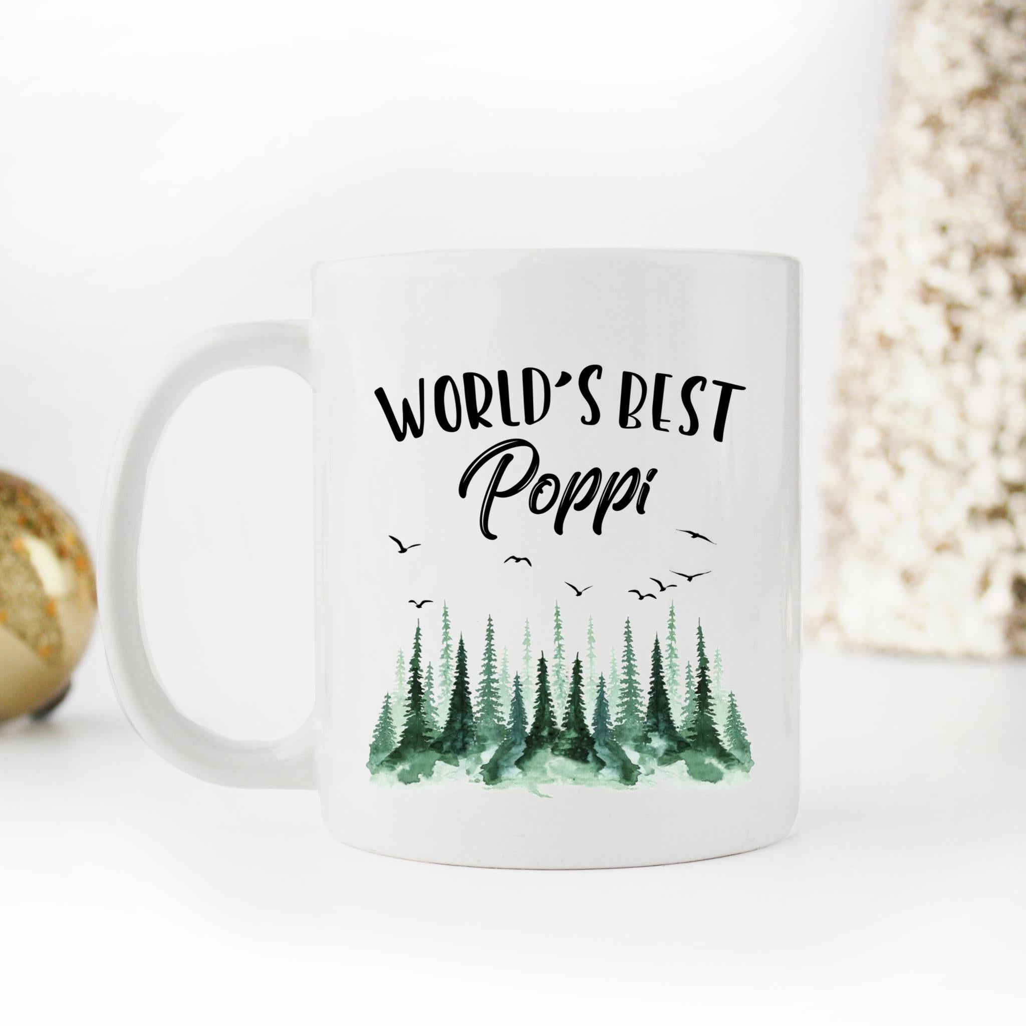 Skitongifts Coffee Mug Funny Ceramic Novelty M94-NH261221-World's Best Poppi Fgyqfp9