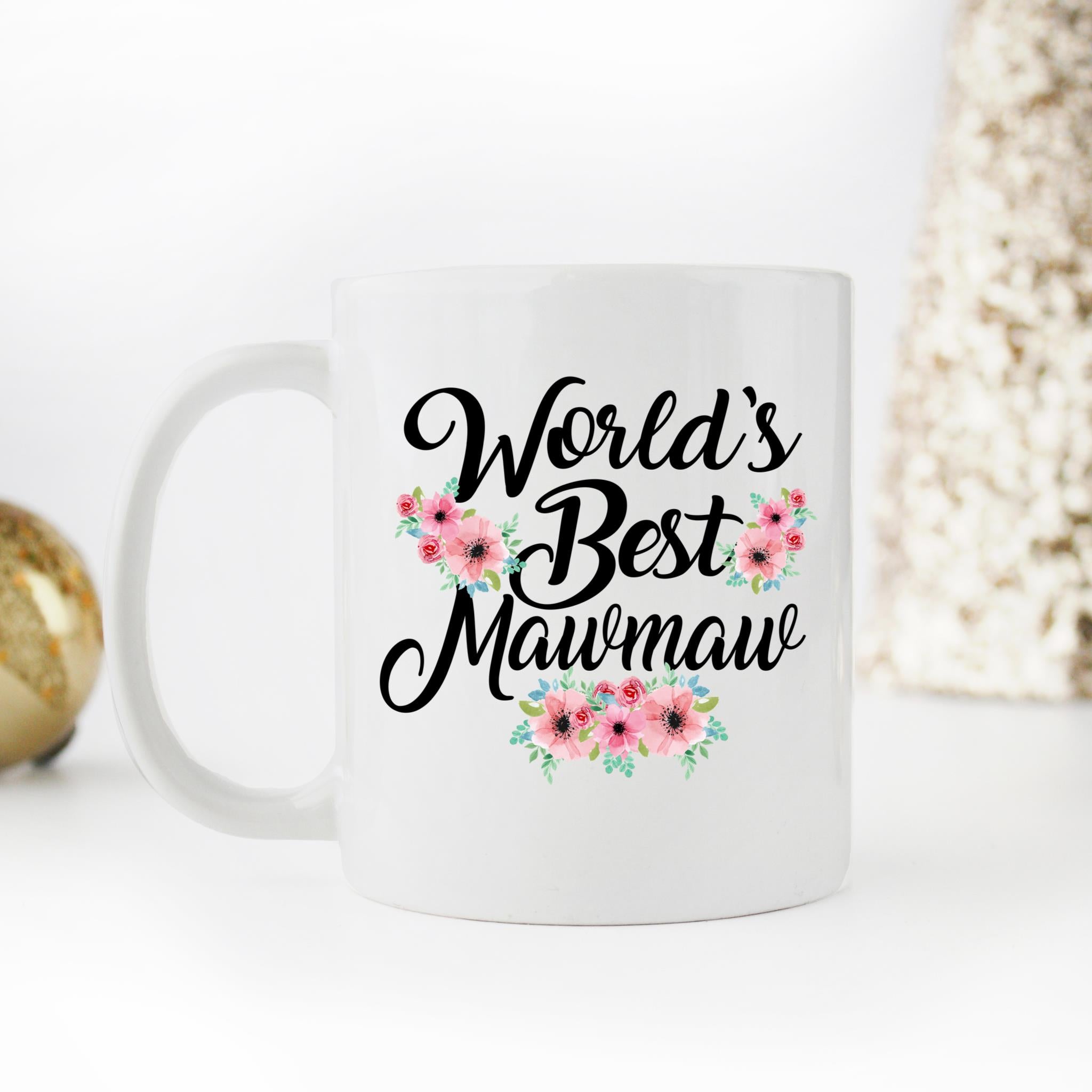 Skitongifts Coffee Mug Funny Ceramic Novelty M95-NH261221-Worlds Best Mawmaw Q0Jpjdu