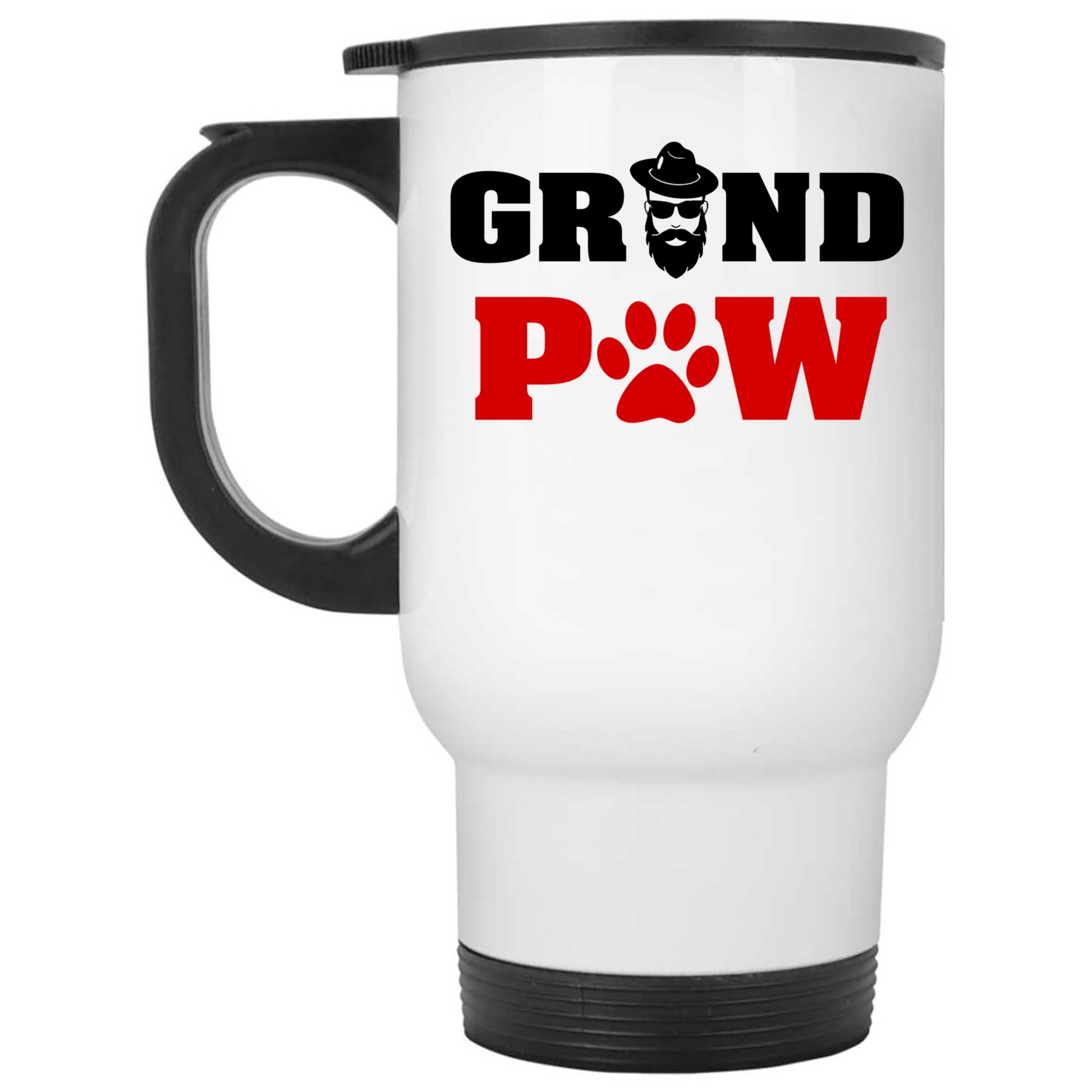 Skitongifts Funny Ceramic Coffee Mug For Birthday, Mother's Day, Father's Day, Christmas NH121221-Grand Paw Dog Haprsby