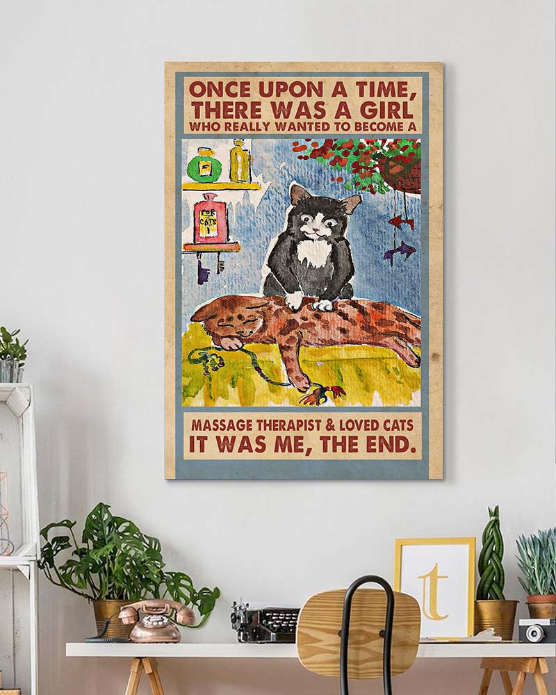 Massage Therapist And Love Cats-VT0705