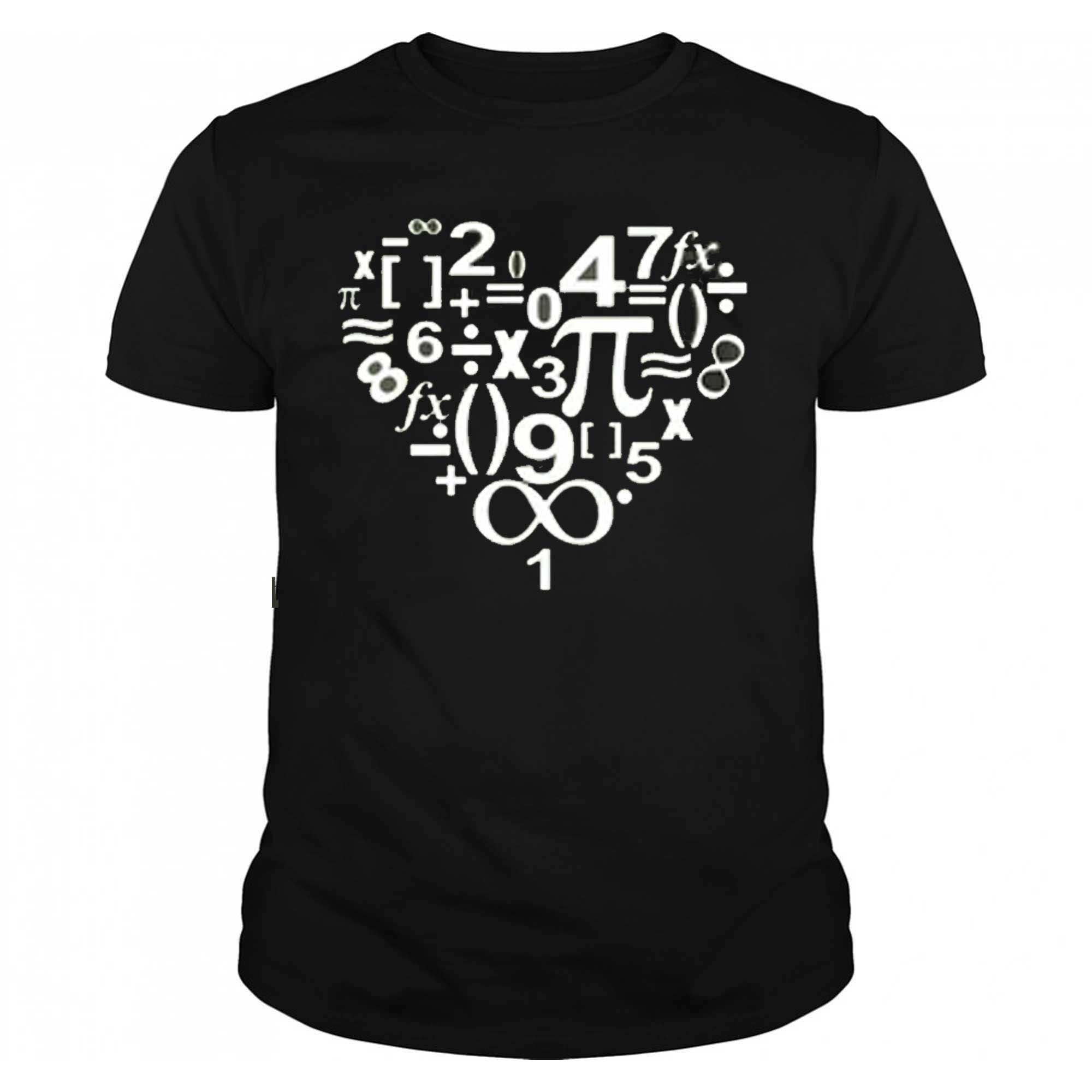 Skitongift Math Heart Sweatshirt Math Teacher Gifts T Shirt Valentines Day Teacher Appreciation Hoodie Gift Funny Shirts