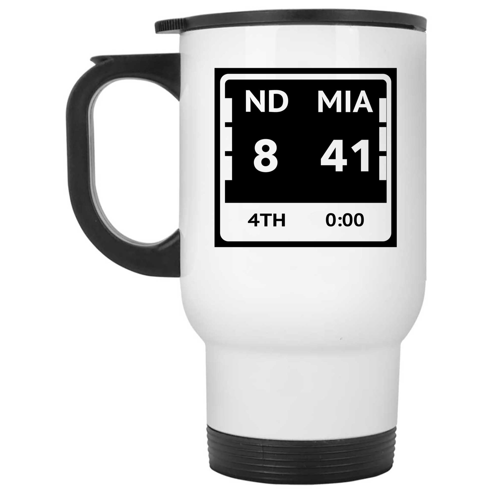 Skitongifts Funny Ceramic Novelty Coffee Mug Miami Florida. Funny Scoreboard Fan Pride Novelty Holiday Christmas 26Z97y9