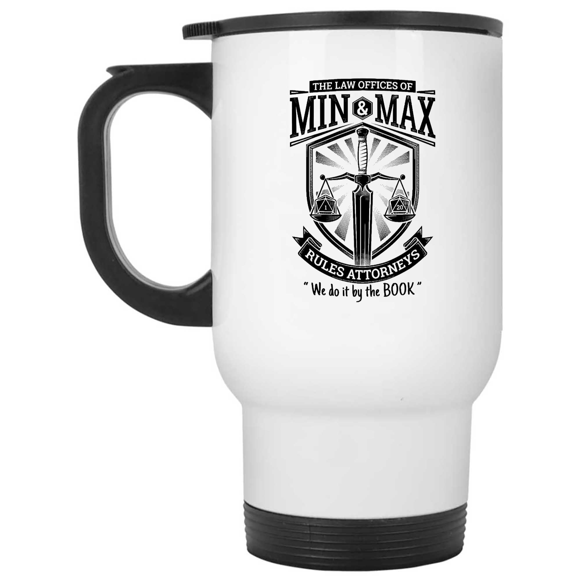 Skitongifts Funny Ceramic Novelty Coffee Mug Min Max Rules Attorneys K6s9UAd
