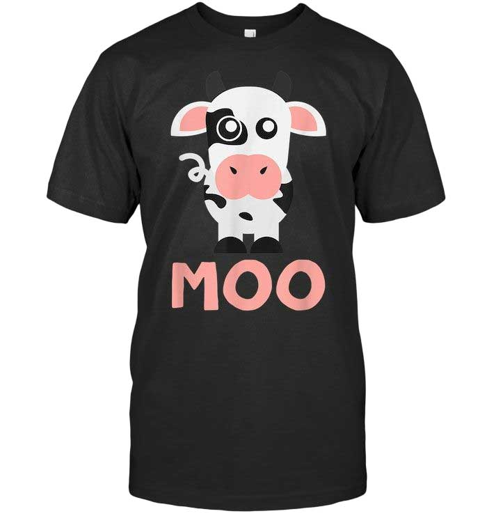 Skitongift-Mo-Cow-Shirt-Farm-Animals-For-Toddlers-Tshirt-Fam-Girl-Tee-Funny-Shirts-Hoodie-Sweater-Short-Sleeve-Casual-Shirt