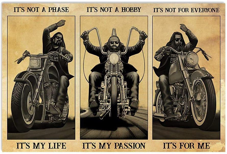 Motorcycle Its Not A Phase Its My Life Its My Passion Its for Me Landscape