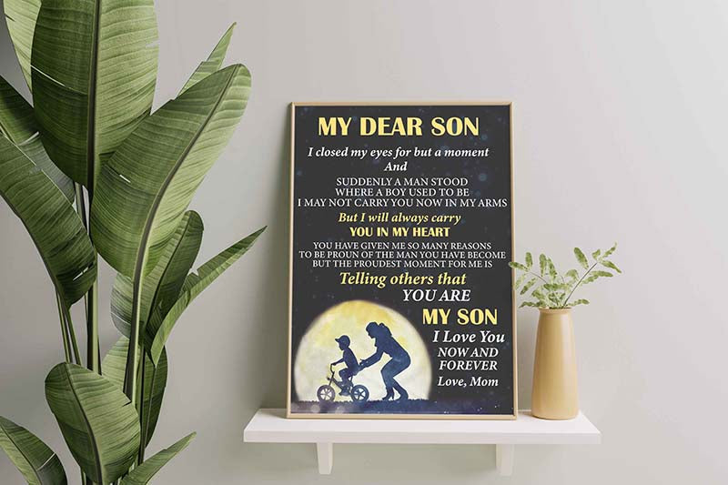 My Dear Son I Closed My Eyes For But A Moment (Mom)-TT0702