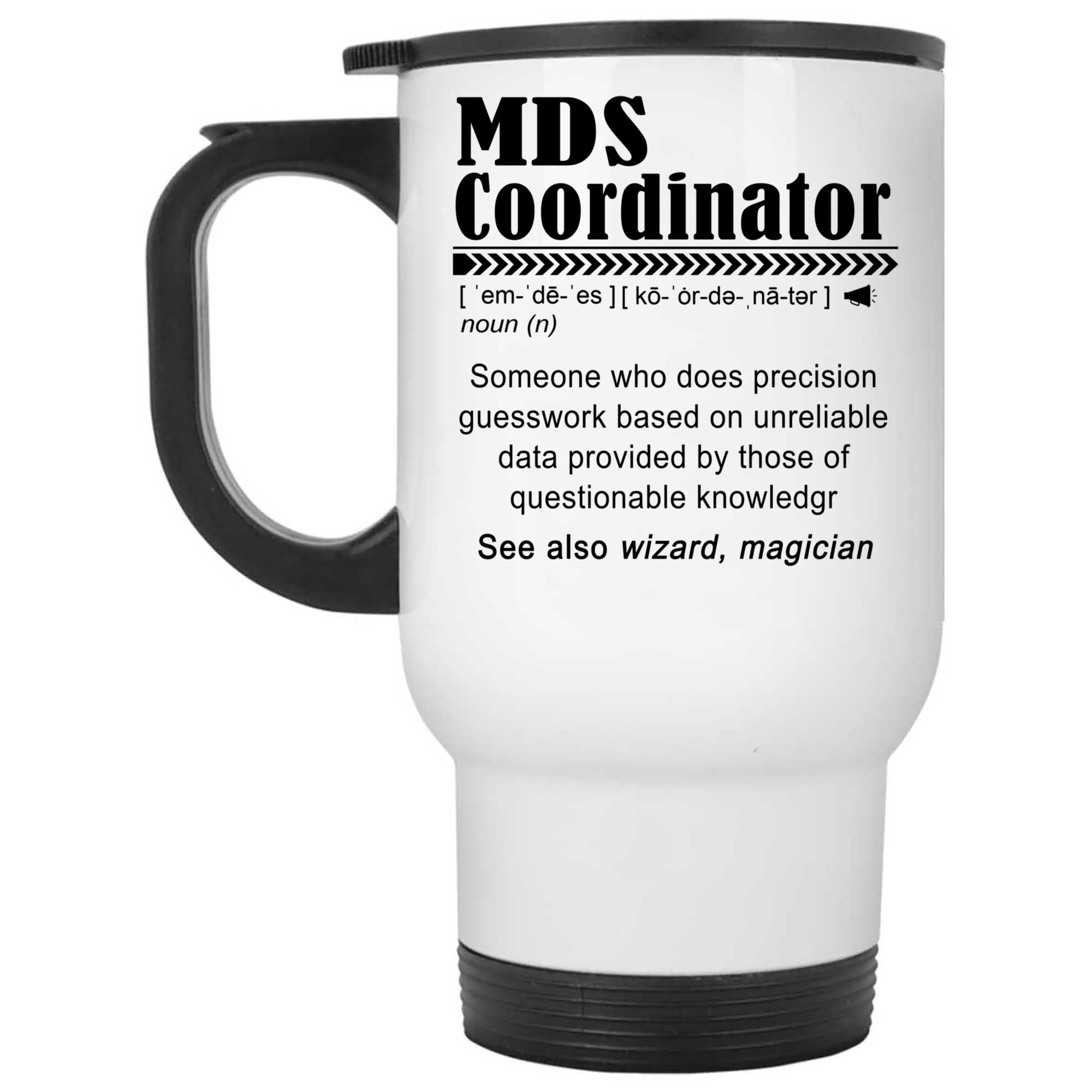 Skitongifts Coffee Mug Funny Ceramic Novelty NH040122-Definition Mds Coordinator Meaning 0Hwl569
