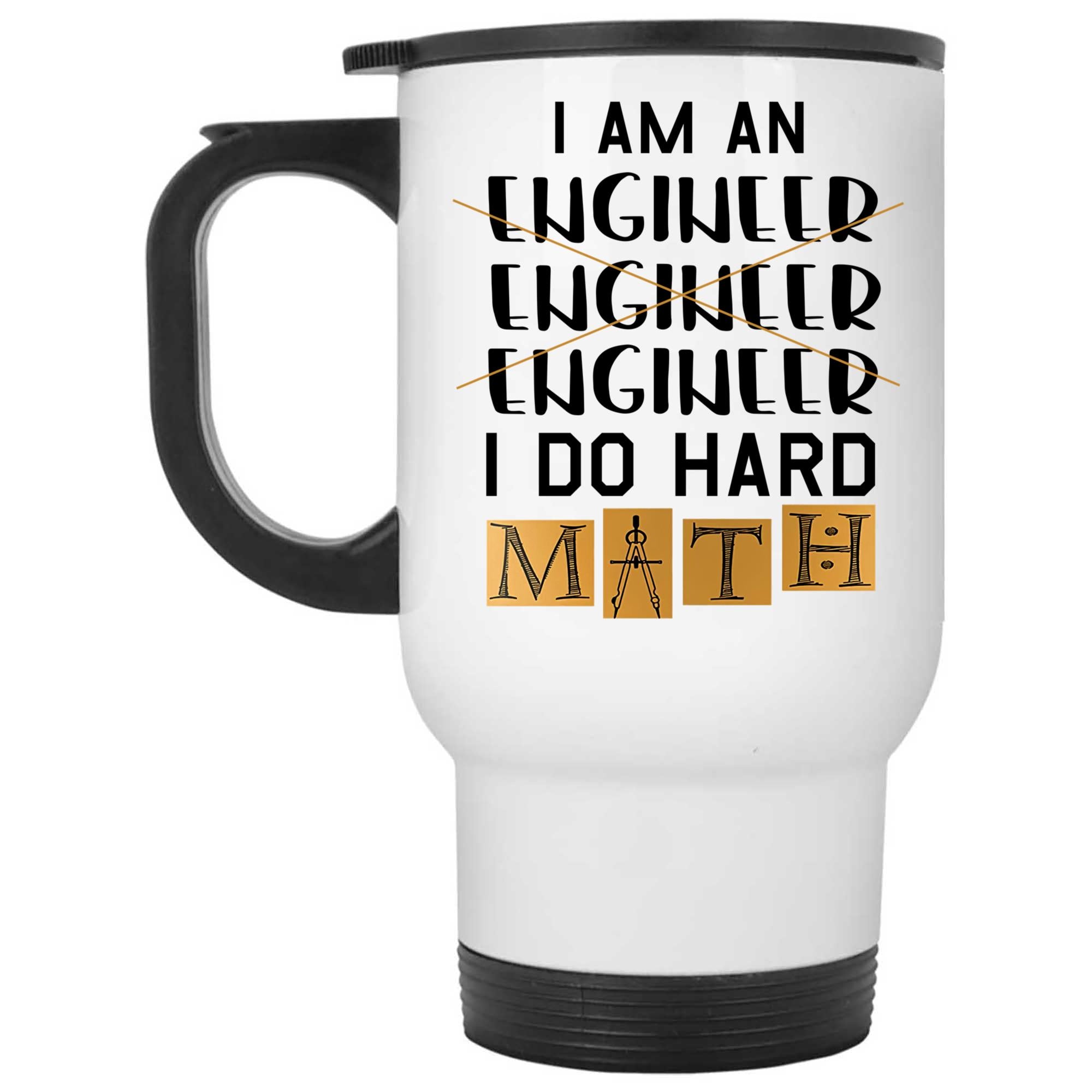 Skitongifts Coffee Mug Funny Ceramic Novelty NH06012022 - Wrong I'm An Engineer, I Do Hard Math Dnwjmom