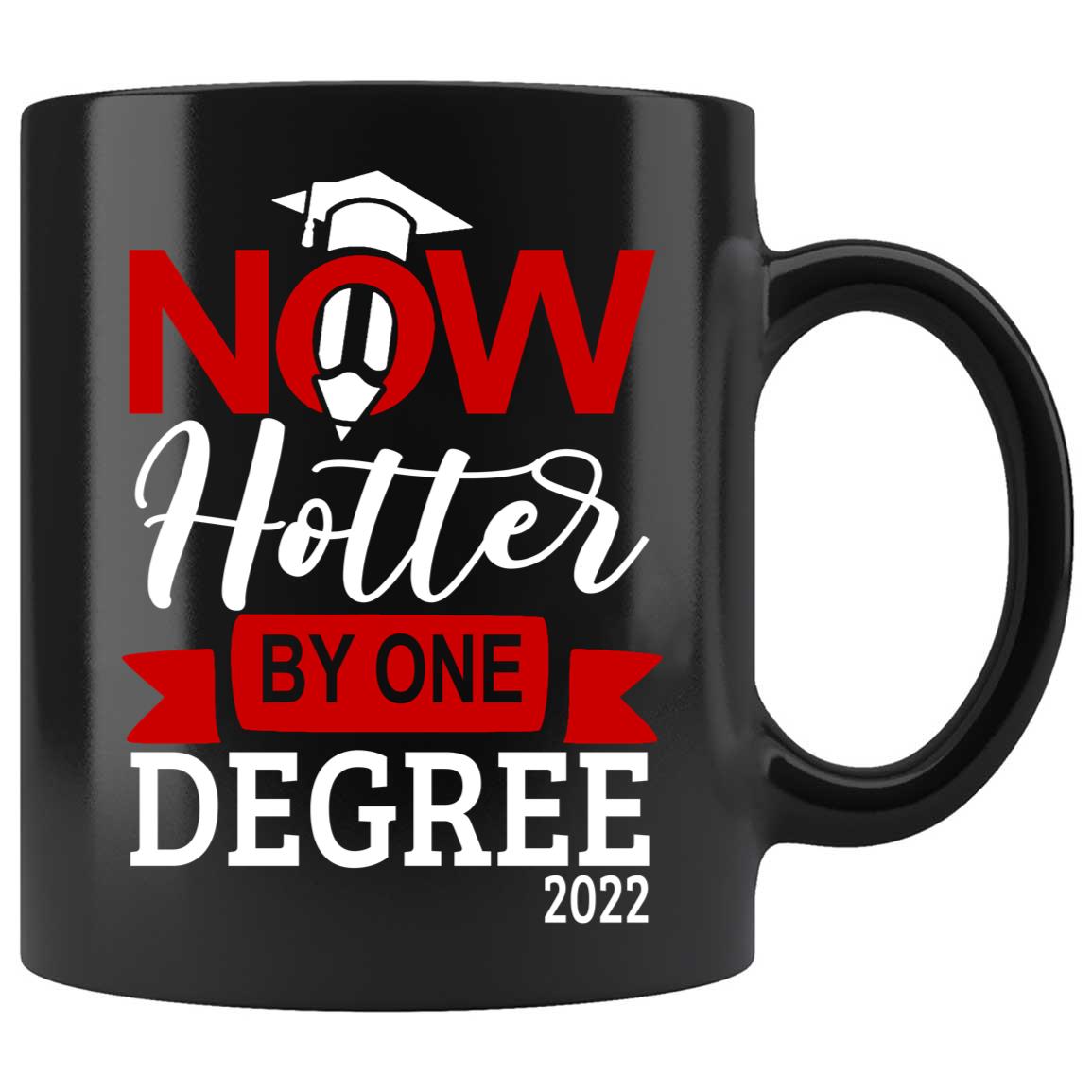 Skitongifts Coffee Mug Funny Ceramic Novelty Hotter By One Degree Puv9Cp3