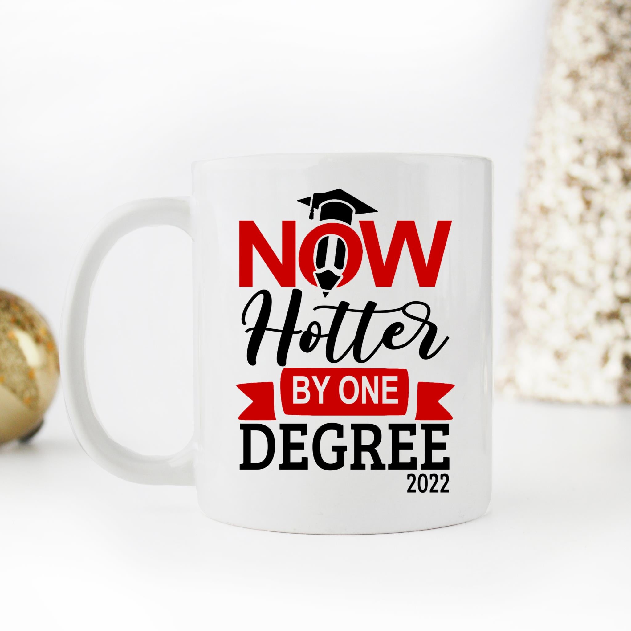 Skitongifts Coffee Mug Funny Ceramic Novelty Hotter By One Degree Puv9Cp3