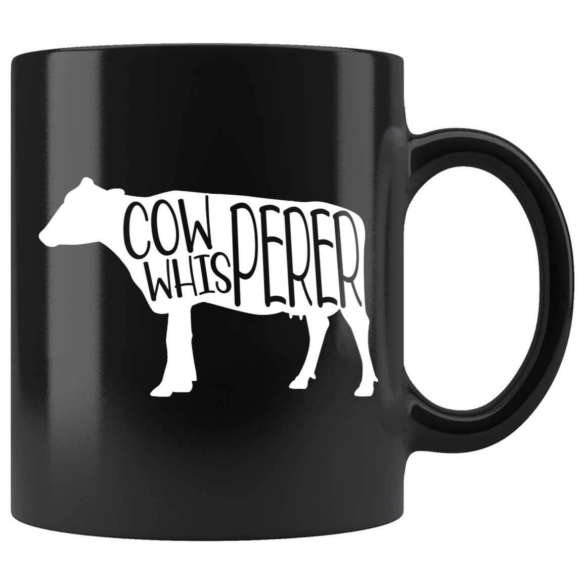 Skitongifts Coffee Mug Funny Ceramic Novelty Cow Whisperer Oefcpf0