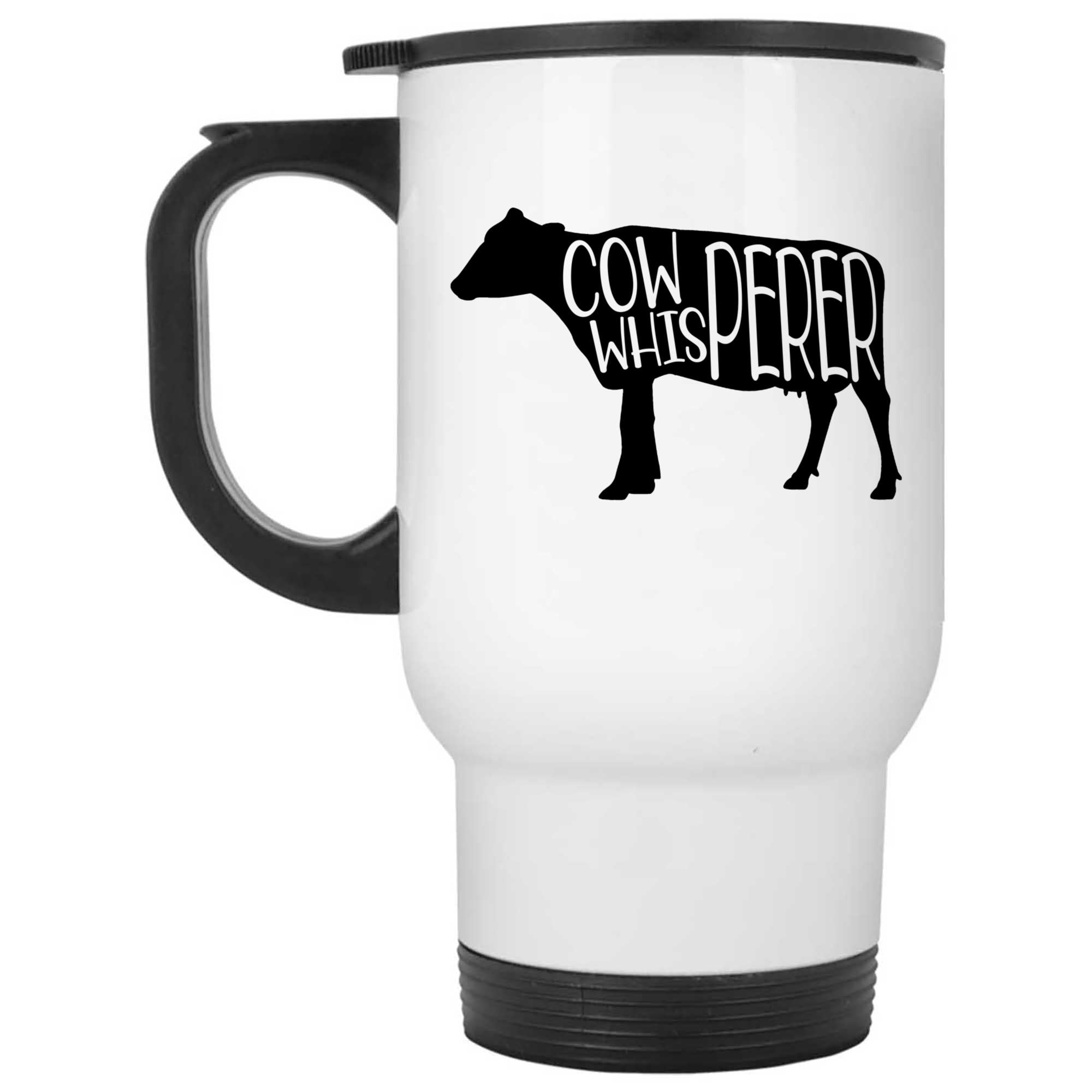 Skitongifts Coffee Mug Funny Ceramic Novelty Cow Whisperer Oefcpf0