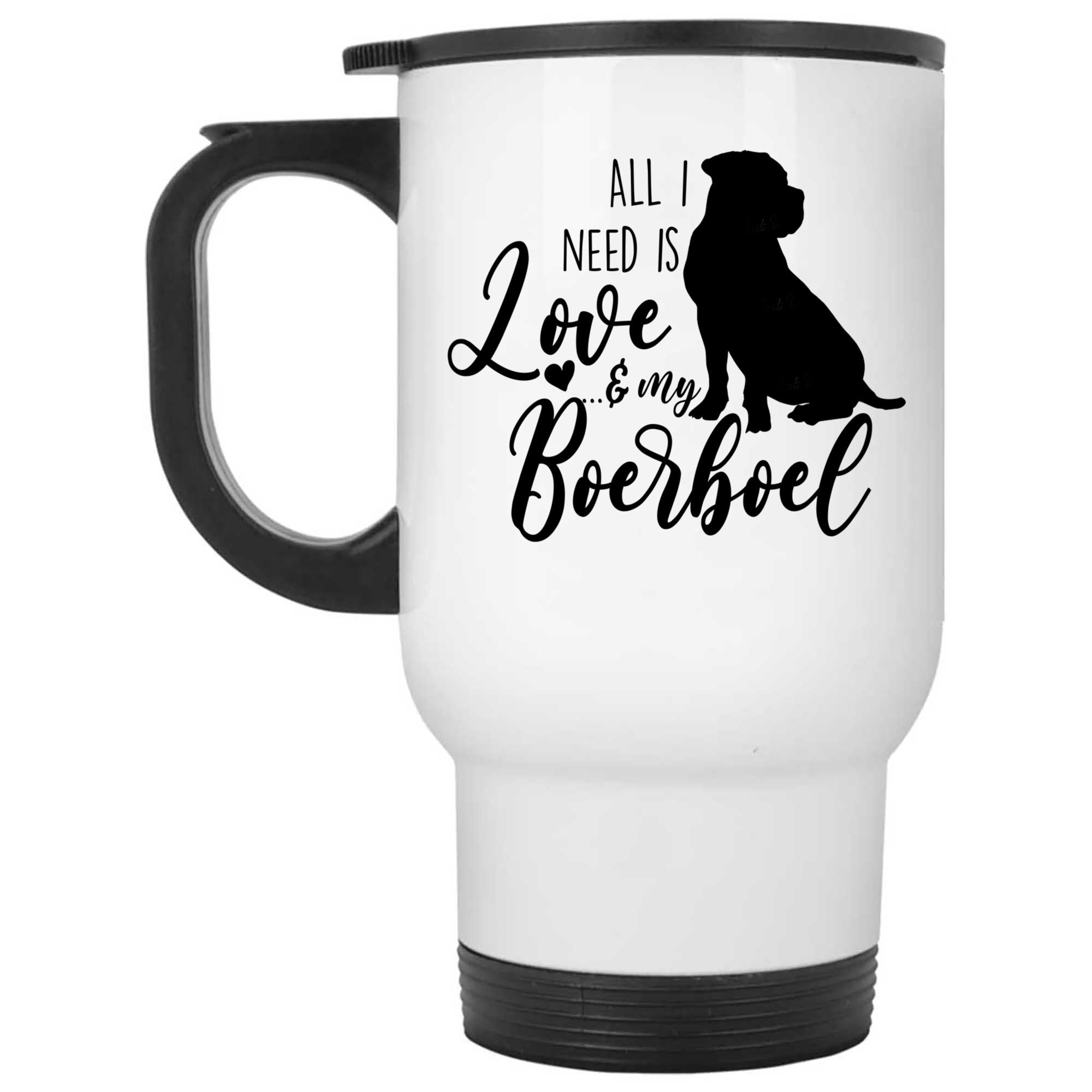 Skitongifts Coffee Mug Funny Ceramic Novelty Boerboel Dog - All I Need Is Love And My Boerboel Tsp7Usq