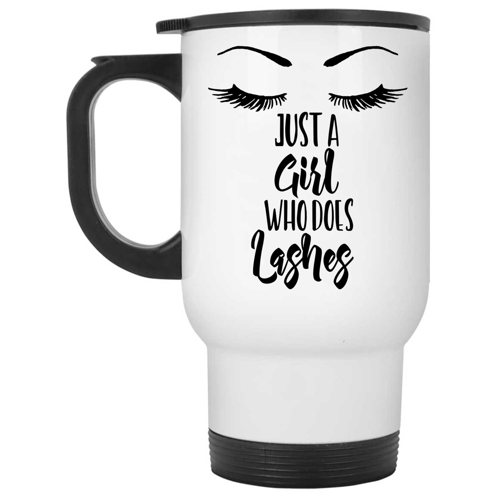 Skitongifts Coffee Mug Funny Ceramic Novelty Eyelash Tech Girl Lashes Diexj0G