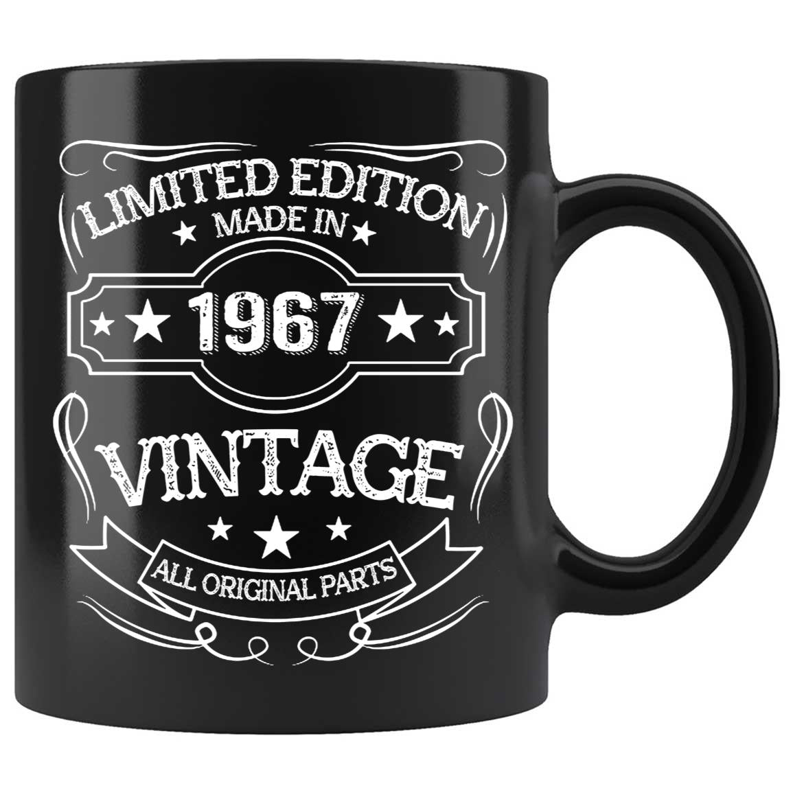 Skitongifts Coffee Mug Funny Ceramic Novelty Limited Edition Made In 1967 Vintage All Original Parts Rpb0Xrt