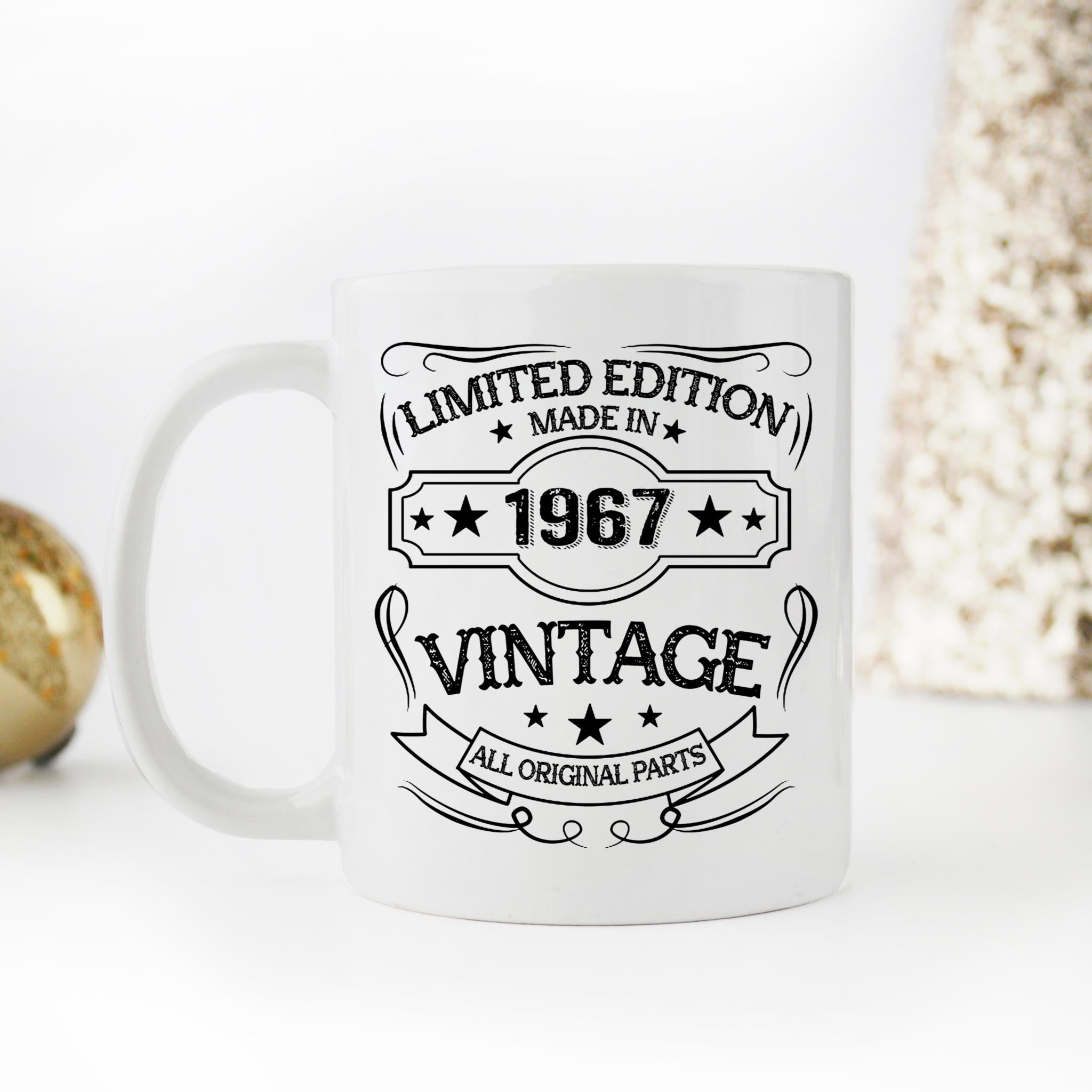 Skitongifts Coffee Mug Funny Ceramic Novelty Limited Edition Made In 1967 Vintage All Original Parts Rpb0Xrt