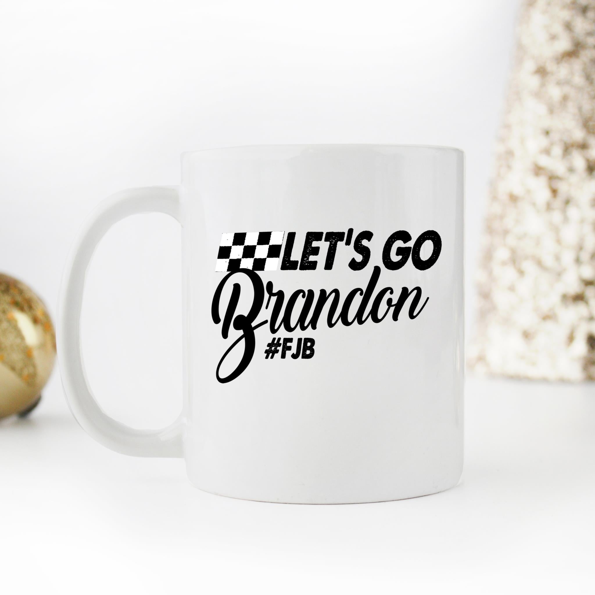 Skitongifts Coffee Mug Funny Ceramic Novelty Lets Go Brandon - Let's Go Brandon Uj5Fzod
