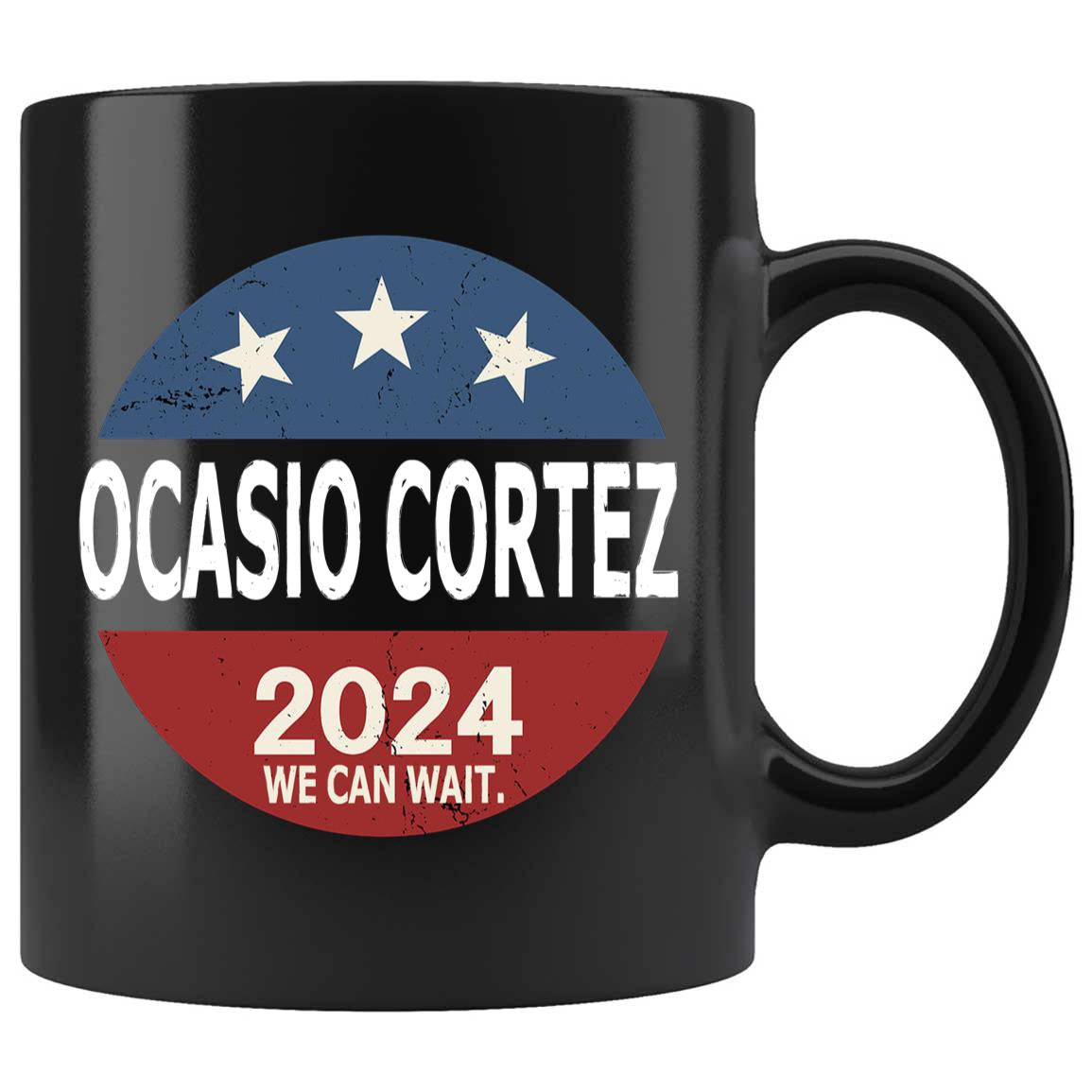 Skitongifts Coffee Mug Funny Ceramic Novelty Ocasio-Cortez 2024 JWcpCiS