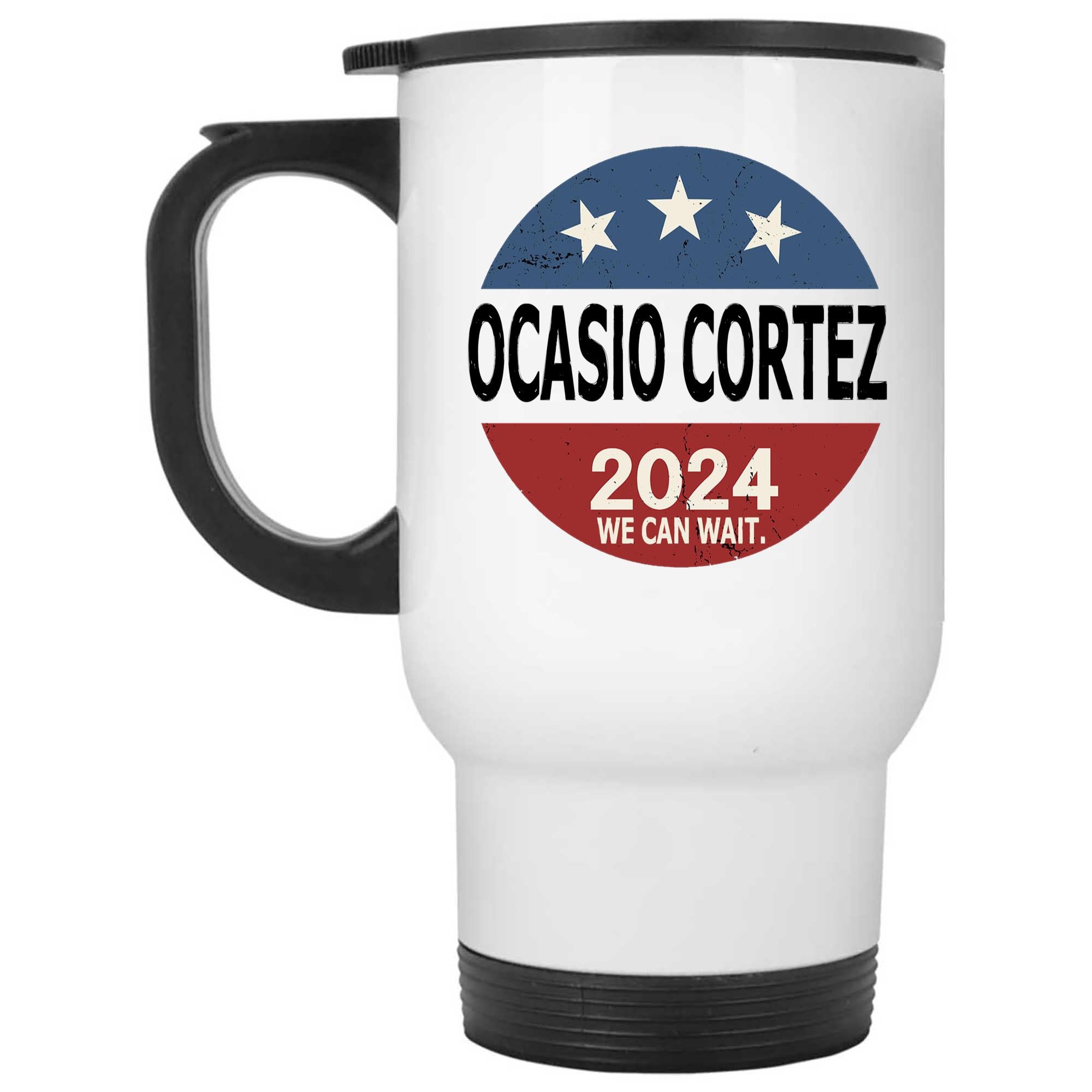 Skitongifts Coffee Mug Funny Ceramic Novelty Ocasio-Cortez 2024 JWcpCiS