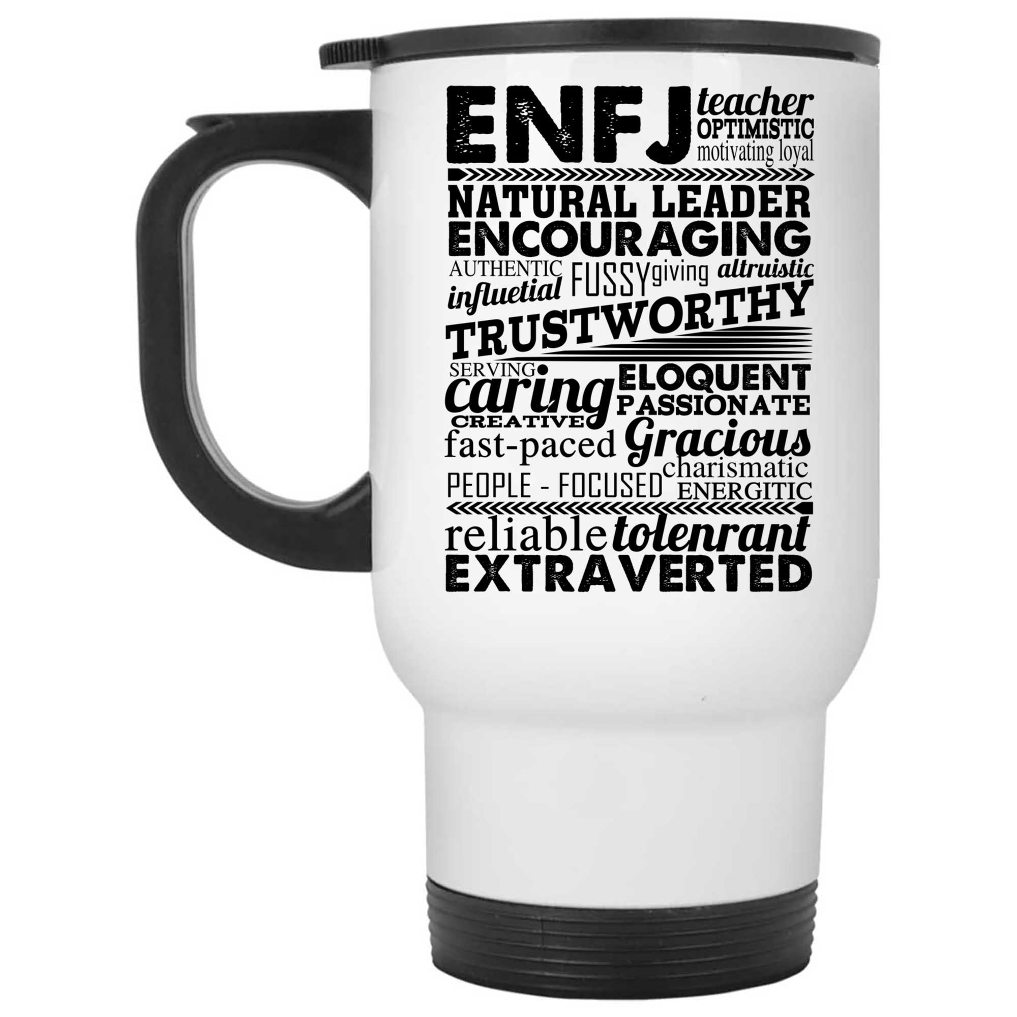 Skitongifts Coffee Mug Funny Ceramic Novelty Funny Enfj Teacher Myers Briggs Personality Fprig3N