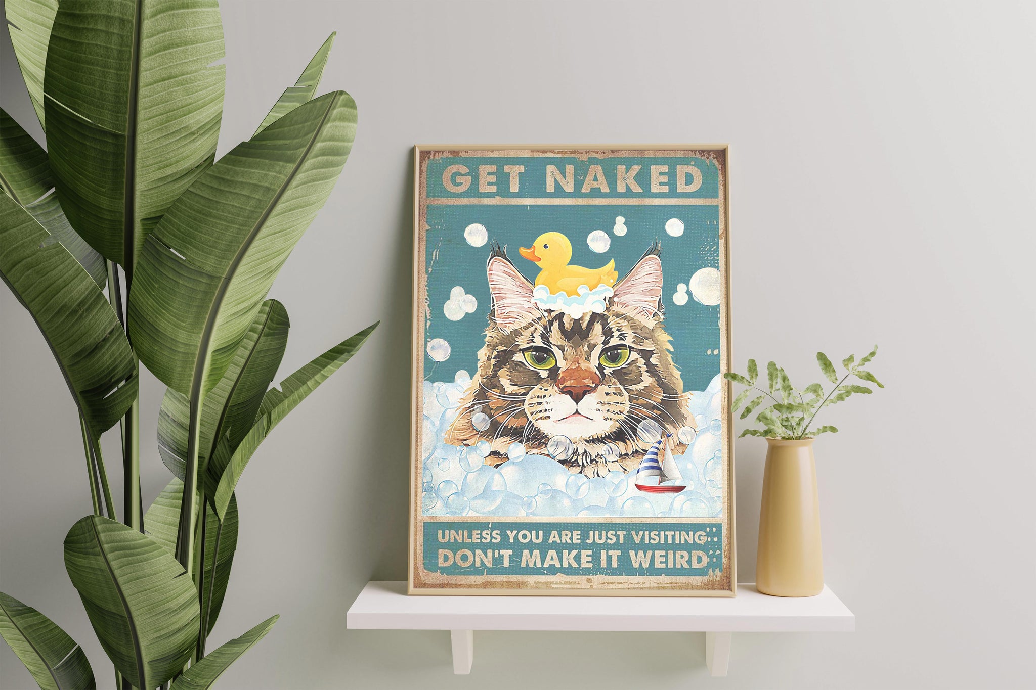 Name Cat Get Naked Unless You Are Just Visiting Don't Make It Weird