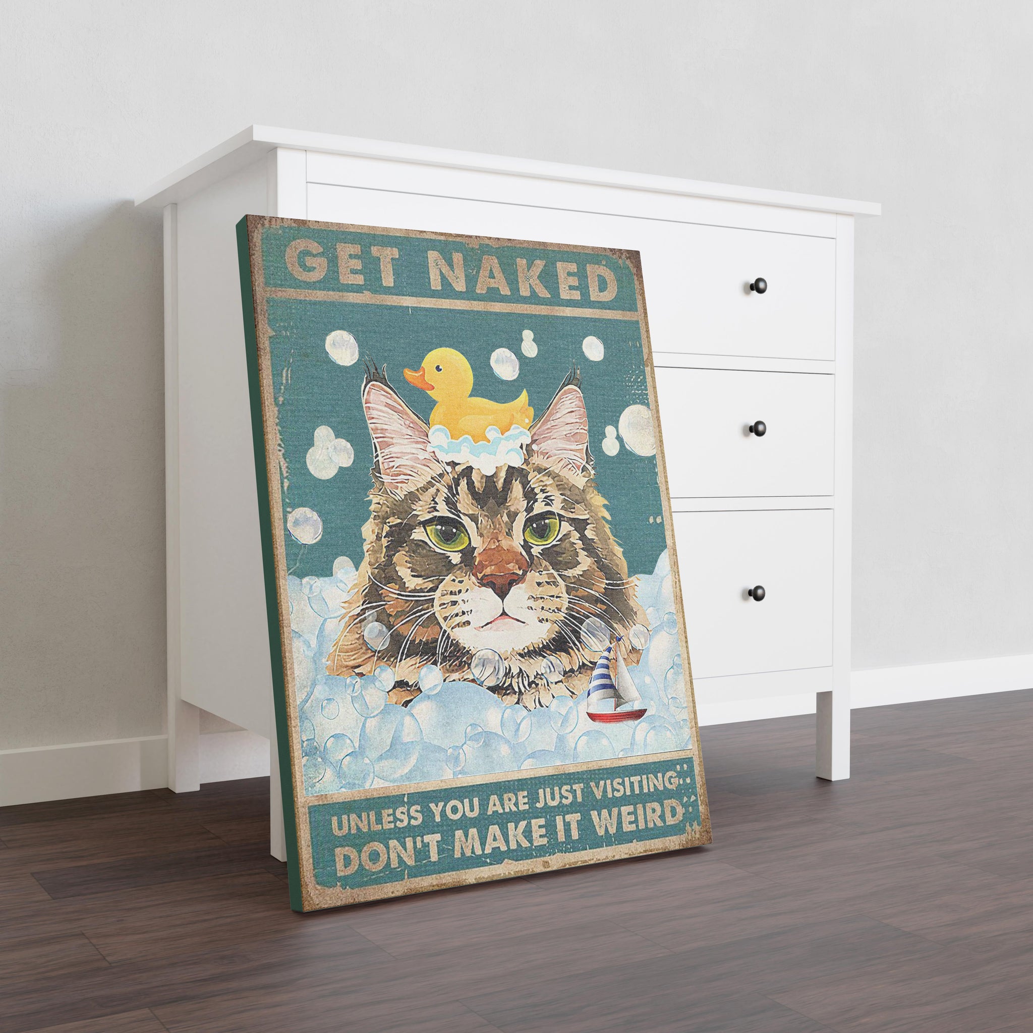 Name Cat Get Naked Unless You Are Just Visiting Don't Make It Weird