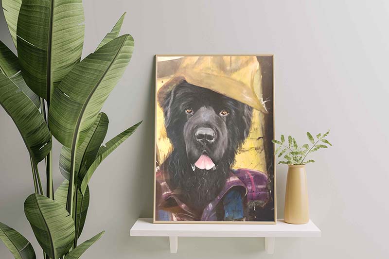 Newfoundland Dog Plumber-TT1012