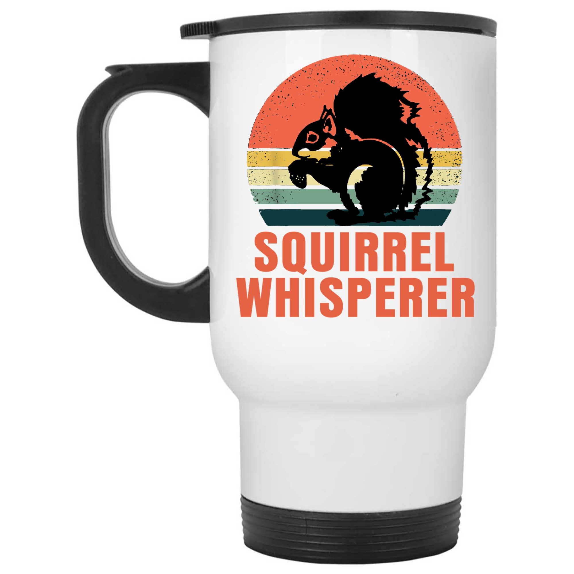 Skitongifts Coffee Mug Funny Ceramic Novelty Squirrel Whisperer dEC6GSY