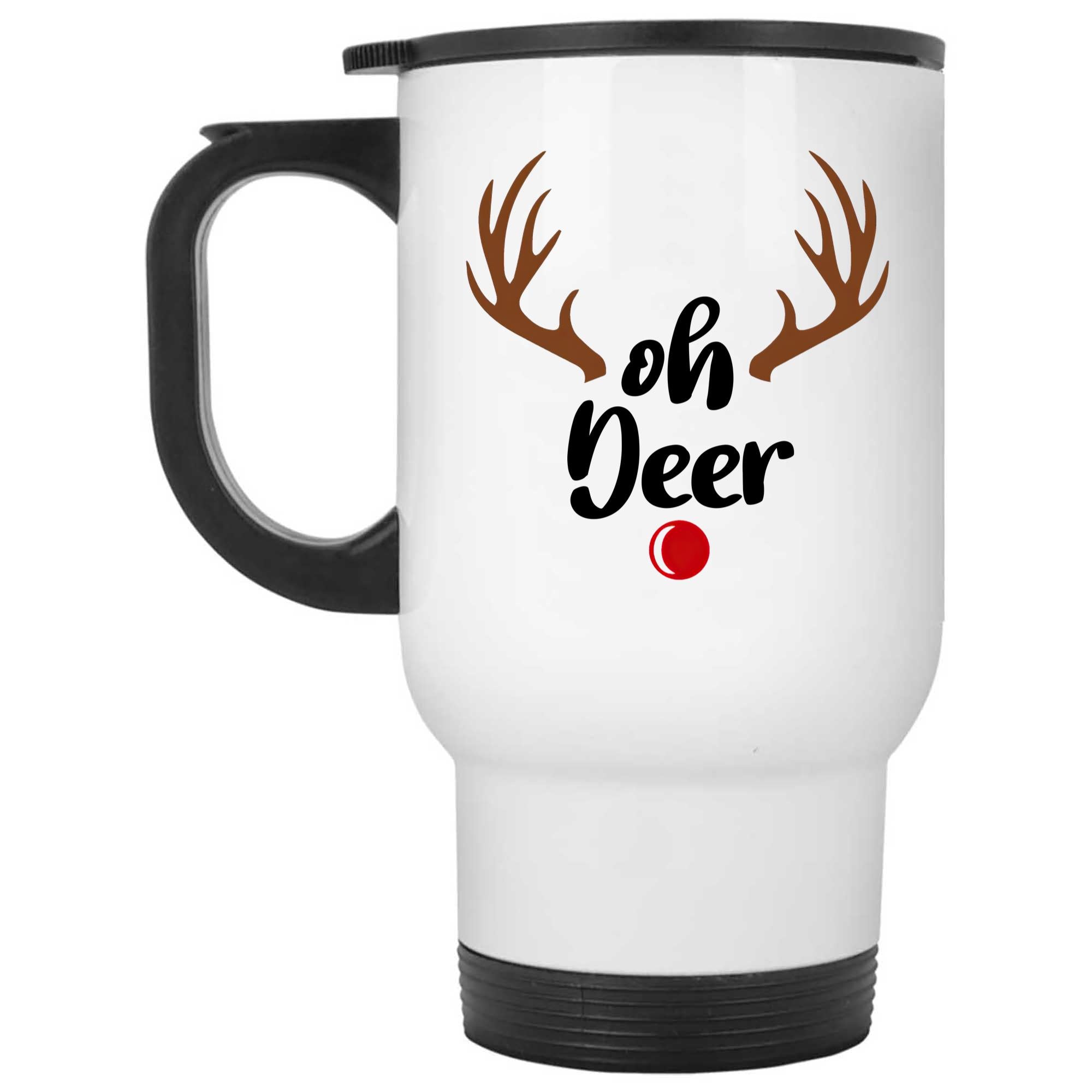 Skitongifts Coffee Mug Funny Ceramic Novelty Oh Deer cWaXi8P