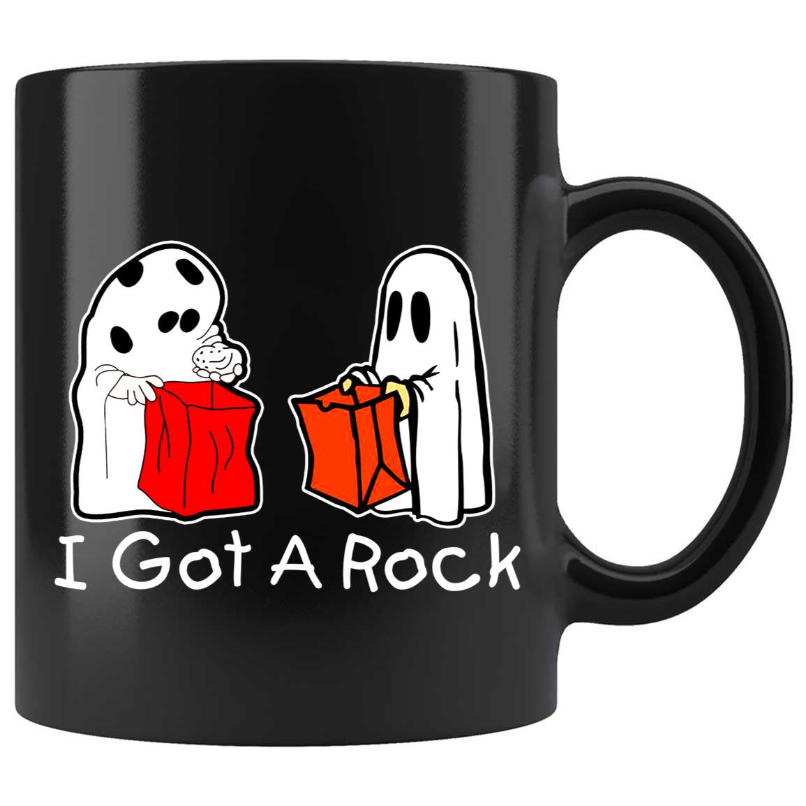 Skitongifts Coffee Mug Funny Ceramic Novelty I Got A Rock WutXVZ9