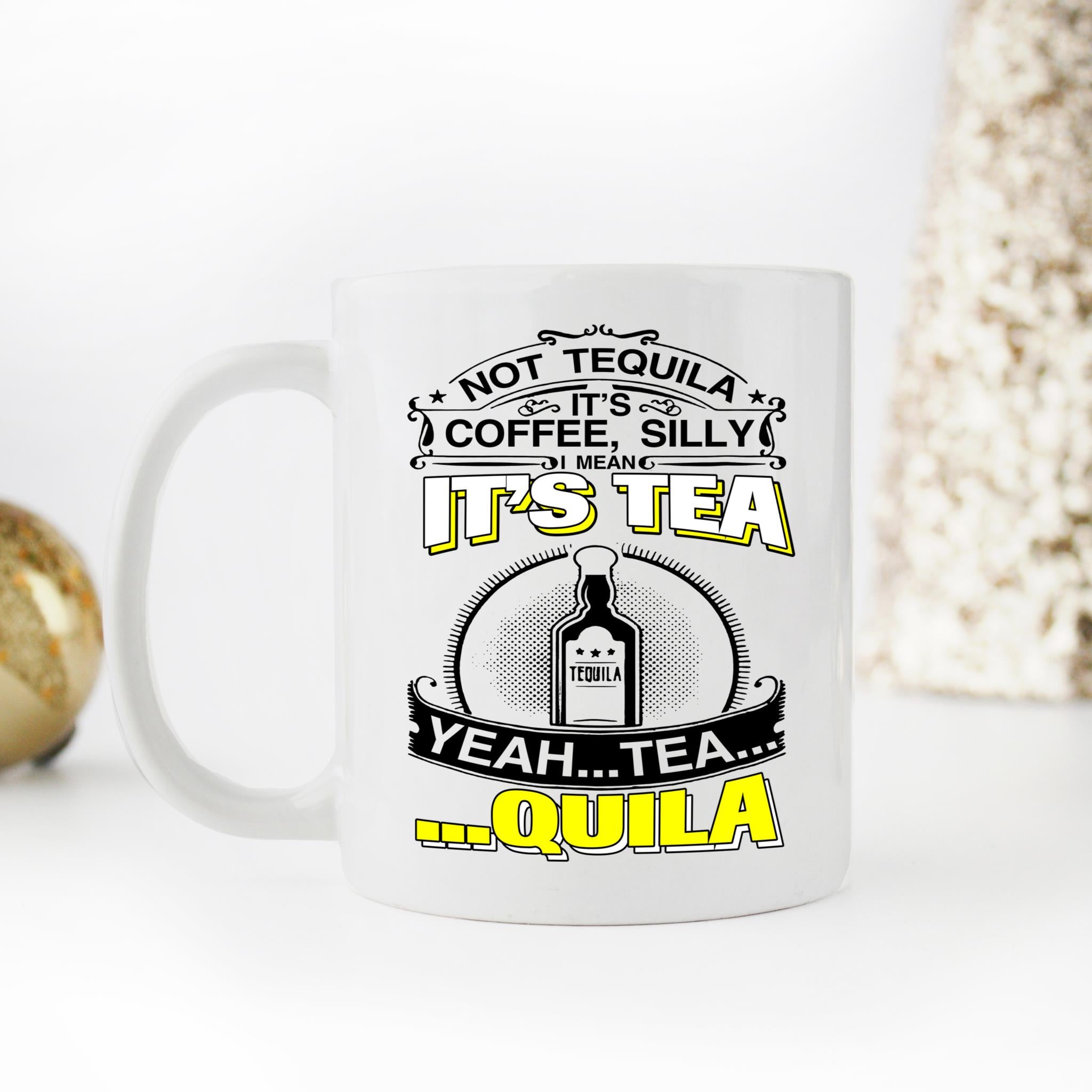 Skitongifts Coffee Mug Funny Ceramic Novelty This Is Not Tequila j2OMG0K