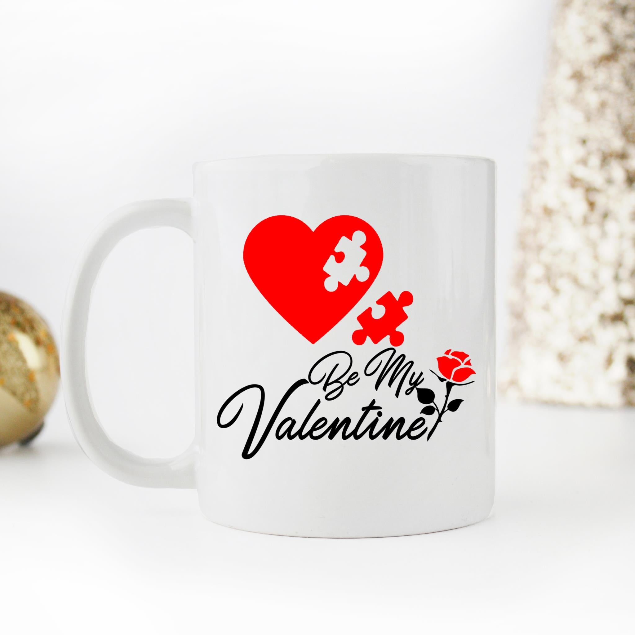 Skitongifts Coffee Mug Funny Ceramic Novelty Be My Valentine 6IOSga3
