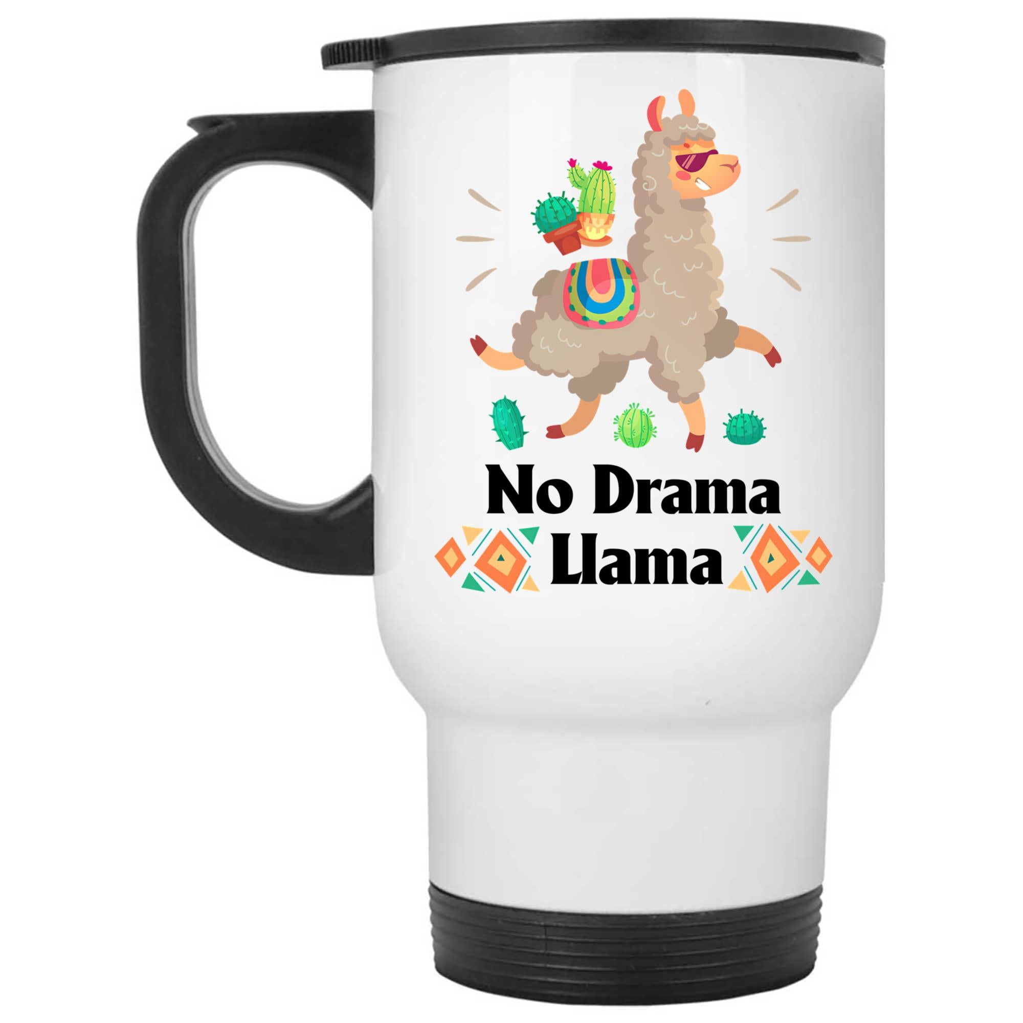 Skitongifts Coffee Mug Funny Ceramic Novelty No Drama Llama w7mcwQk