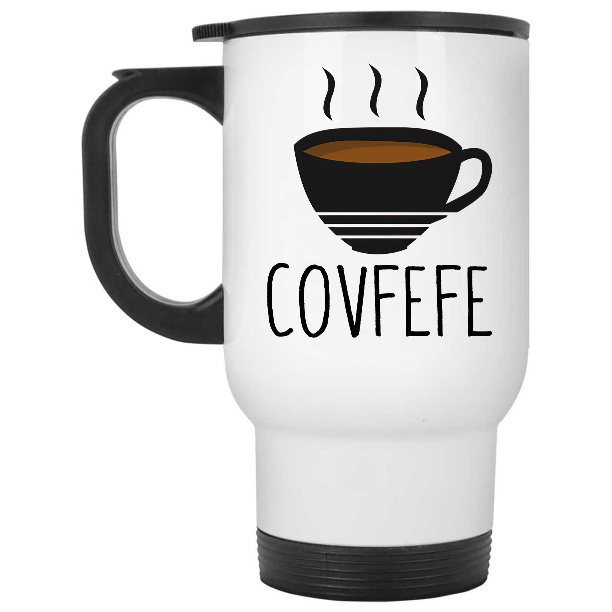 Skitongifts Coffee Mug Funny Ceramic Novelty Covfefe bRMjMbd