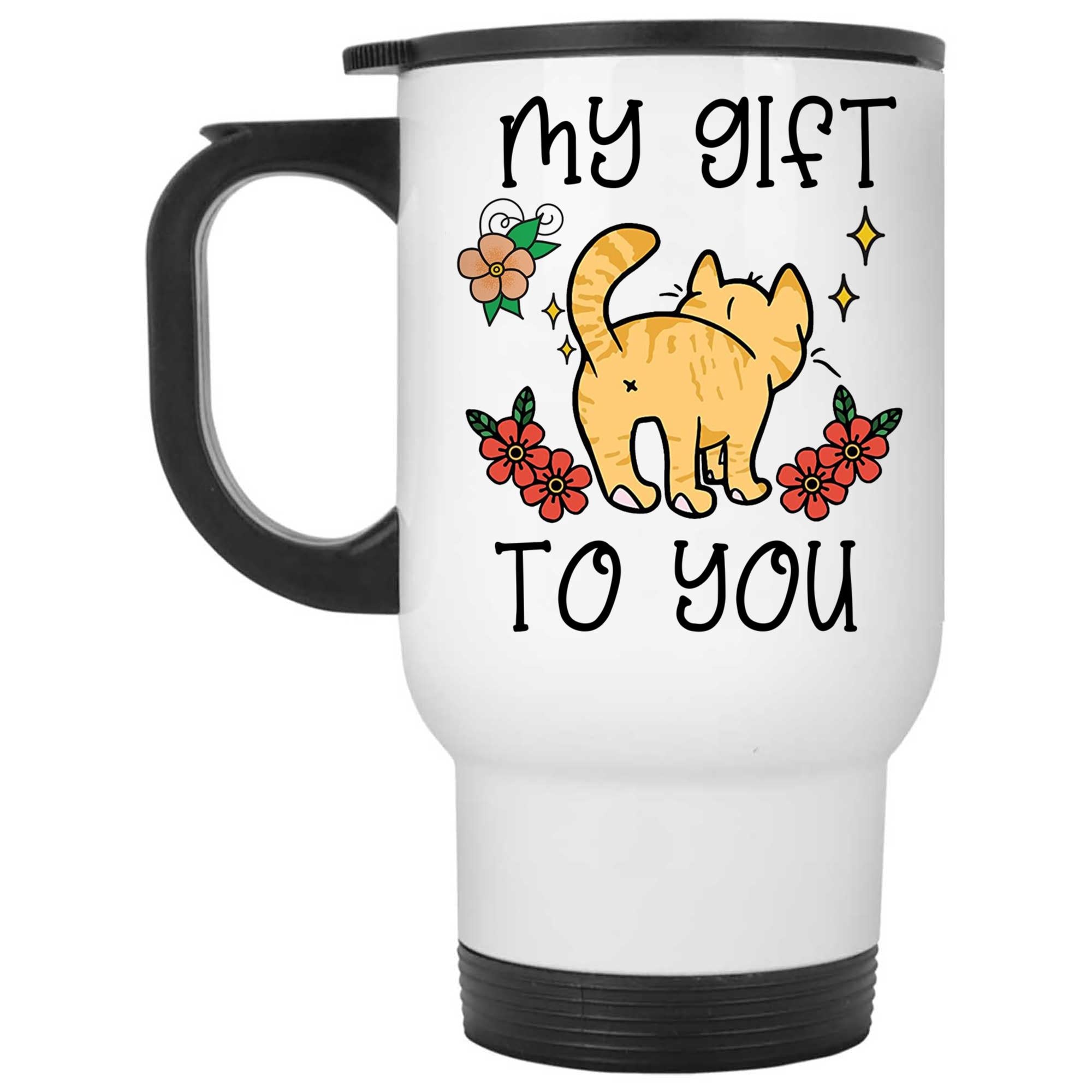 Skitongifts Coffee Mug Funny Ceramic Novelty My Presents To You MziR86x