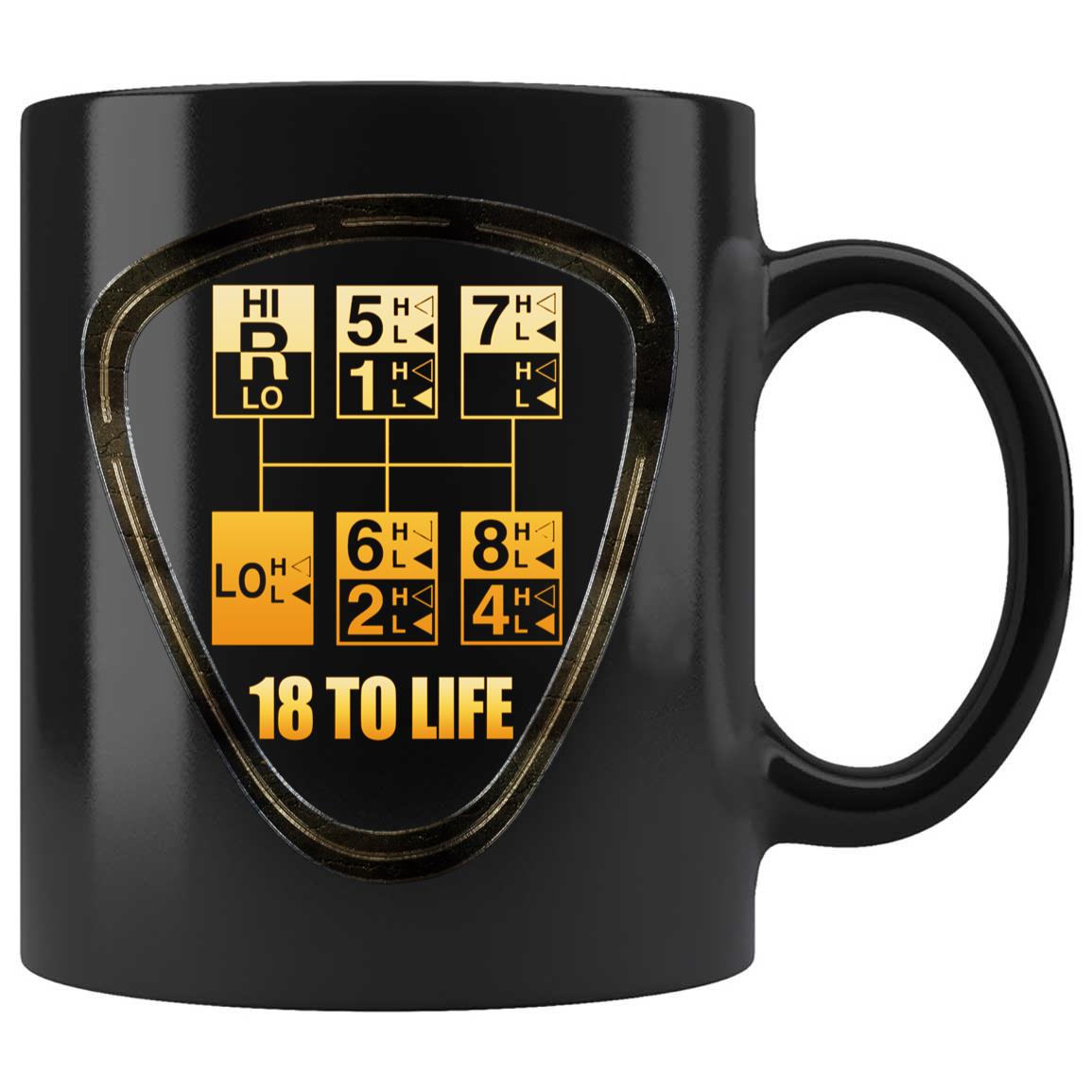Skitongifts Coffee Mug Funny Ceramic Novelty Eighteen Speed, 18 Speed, 18 To Life z6InlFV