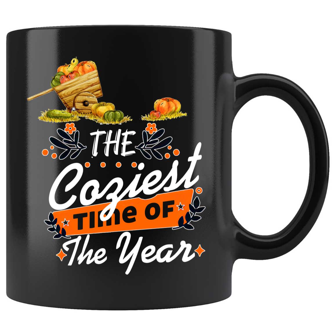 Skitongifts Coffee Mug Funny Ceramic Novelty The Coziest Time Of The Year sbQIe0S