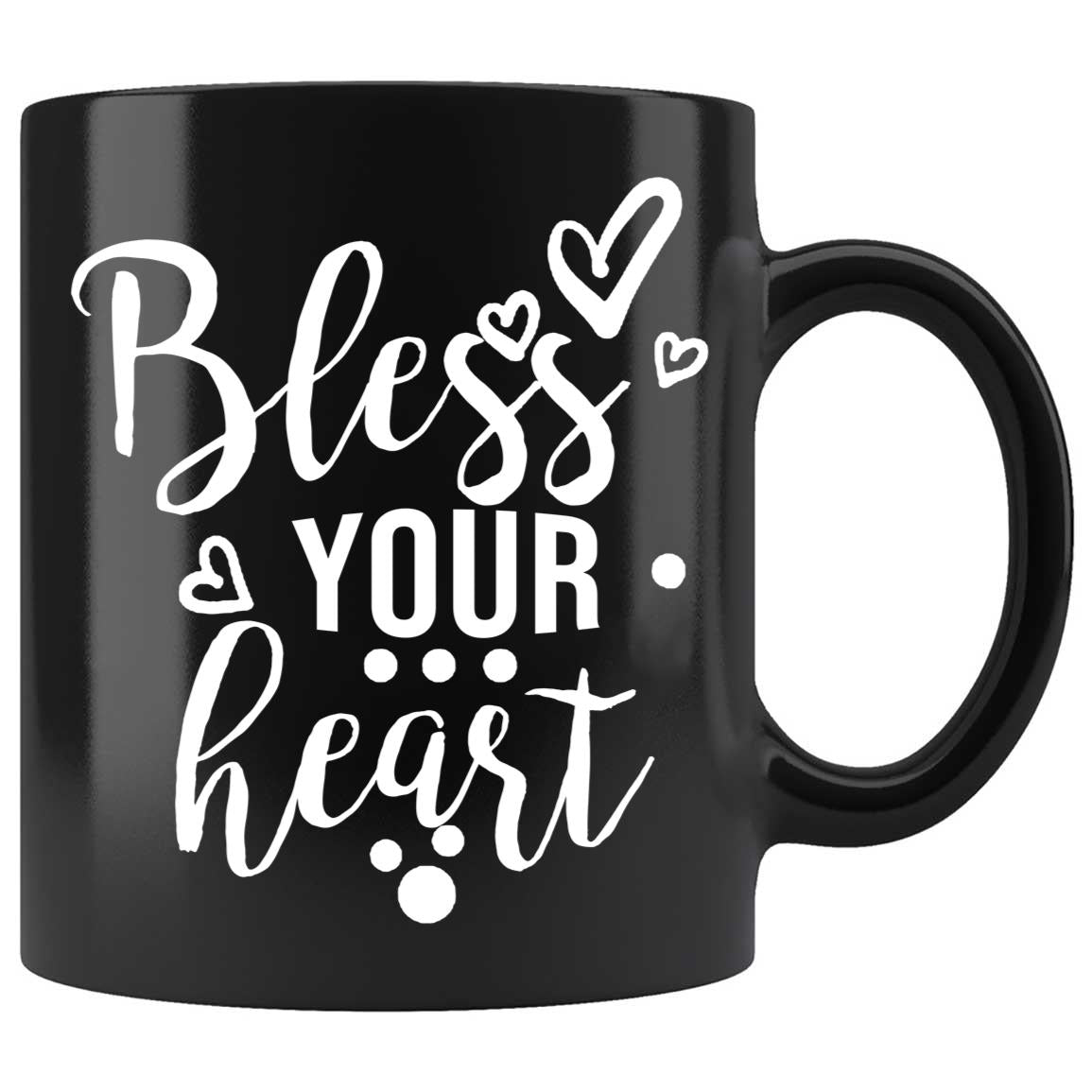 Skitongifts Coffee Mug Funny Ceramic Novelty Bless Your Heart zw9jha5