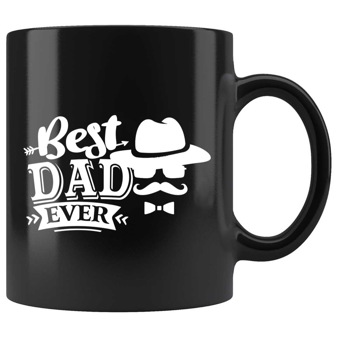Skitongifts Coffee Mug Funny Ceramic Novelty Best Dad Ever s0SUxyP