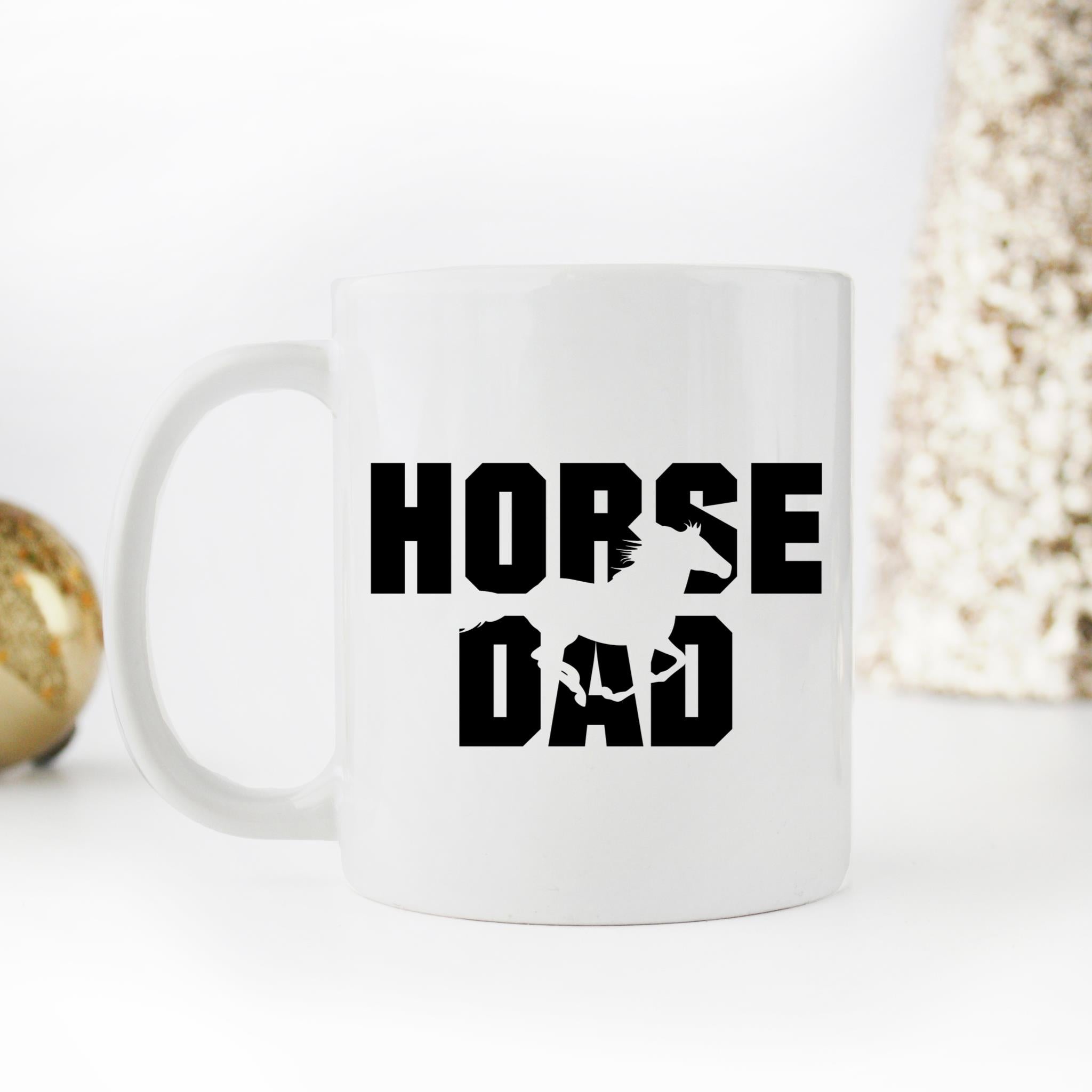 Skitongifts Coffee Mug Funny Ceramic Novelty Horse Dad z7QlN1W
