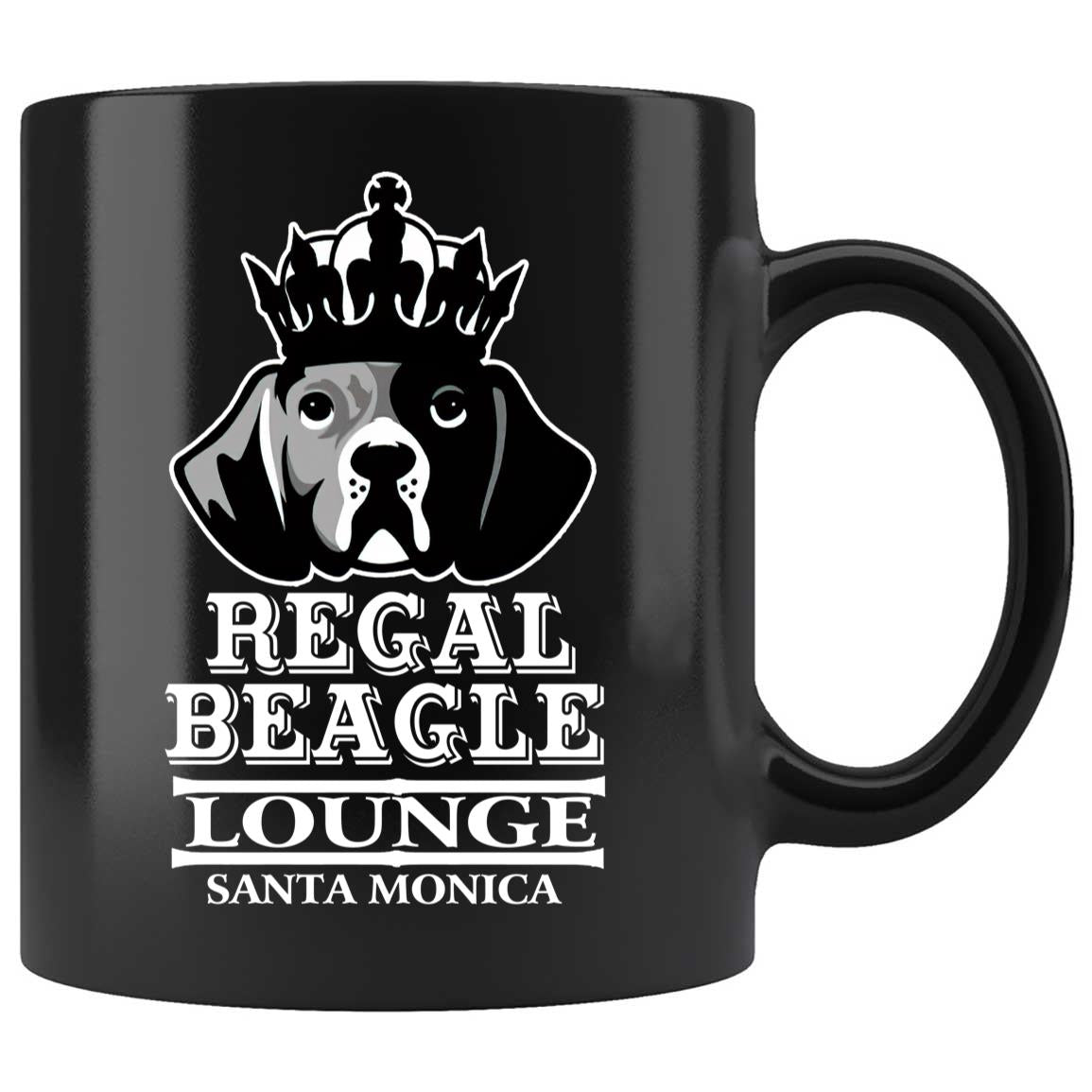 Skitongifts Coffee Mug Funny Ceramic Novelty Regal Beagle King W2Hr0jx