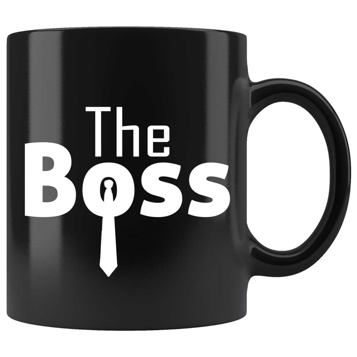 Skitongifts Coffee Mug Funny Ceramic Novelty The Boss The Real Boss-A mMm0ynV