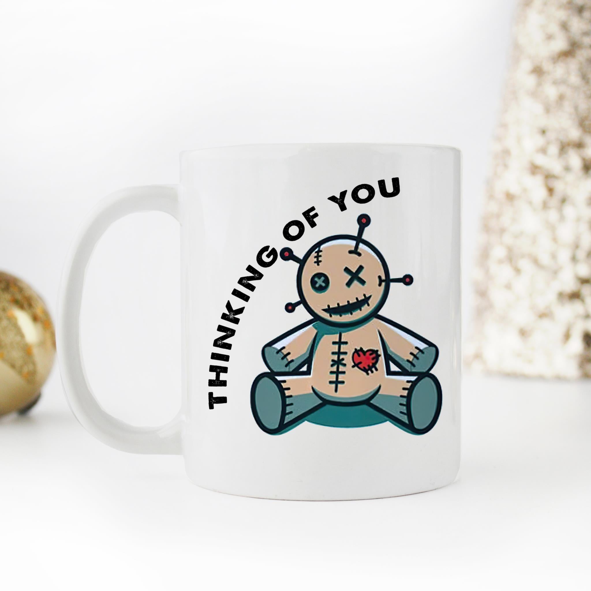 Skitongifts Coffee Mug Funny Ceramic Novelty Thinking Of You N6u5a9K
