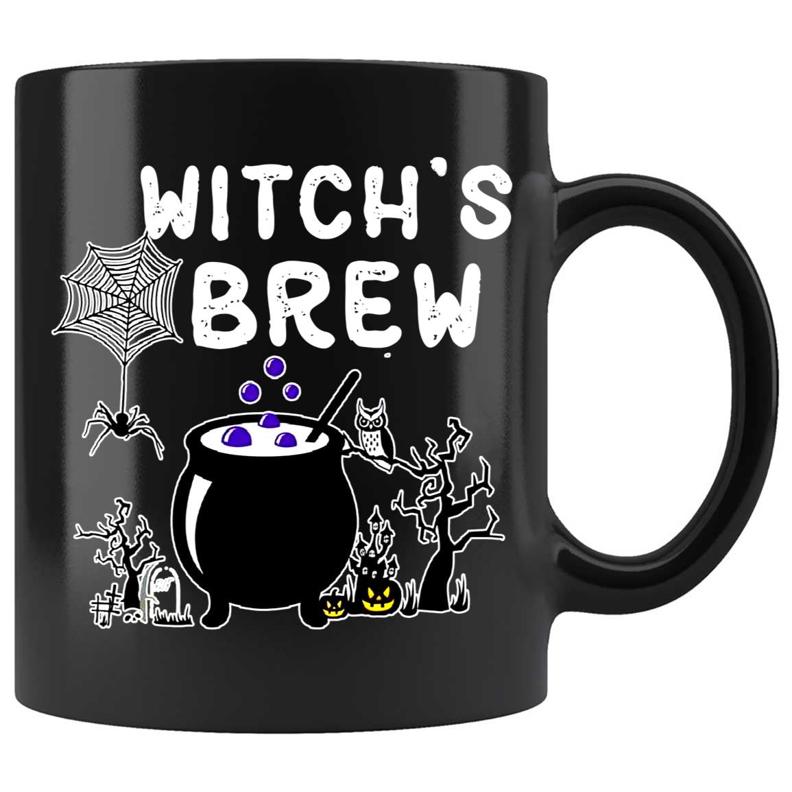 Skitongifts Coffee Mug Funny Ceramic Novelty Halloween Witch's Brew 8r2eMwY