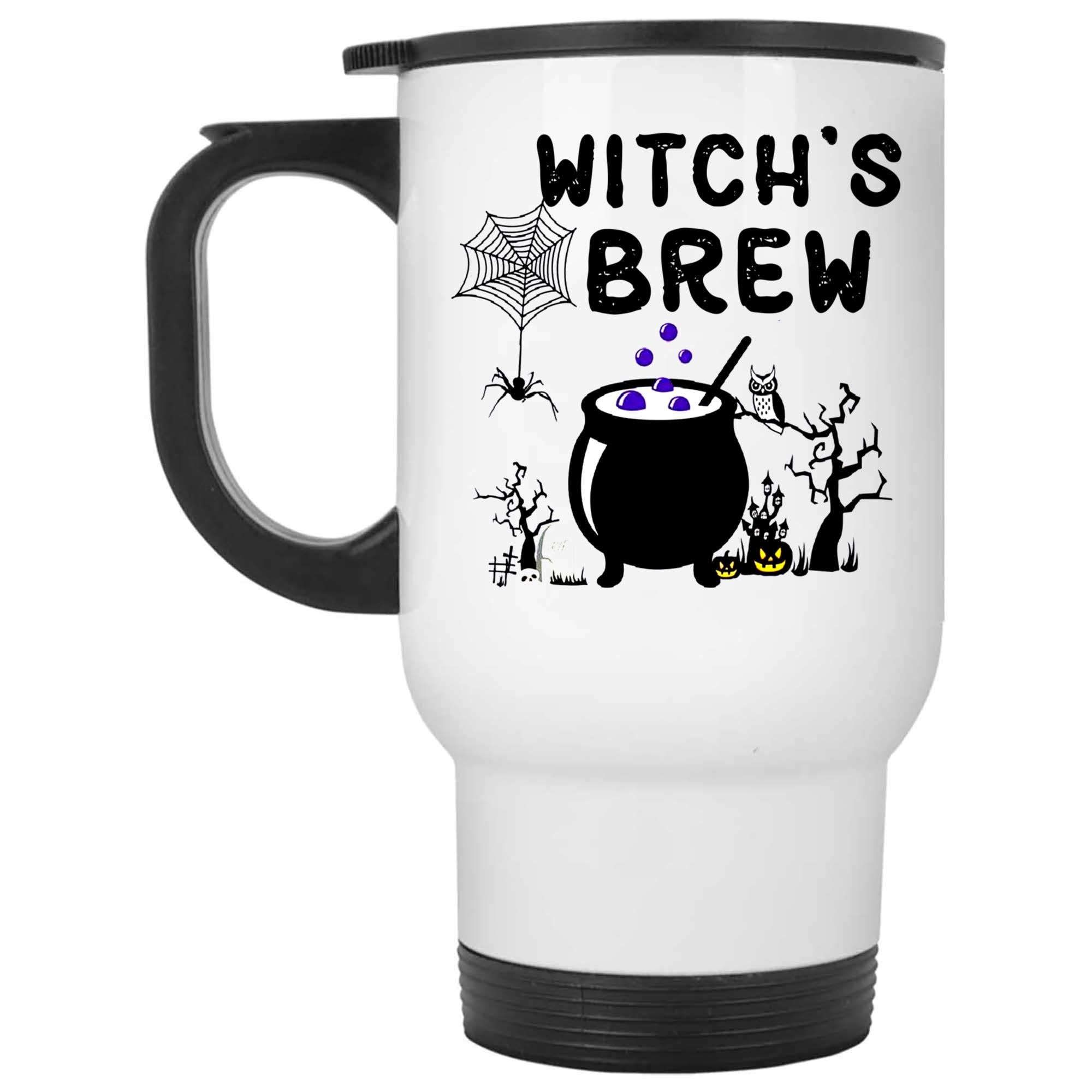 Skitongifts Coffee Mug Funny Ceramic Novelty Halloween Witch's Brew 8r2eMwY