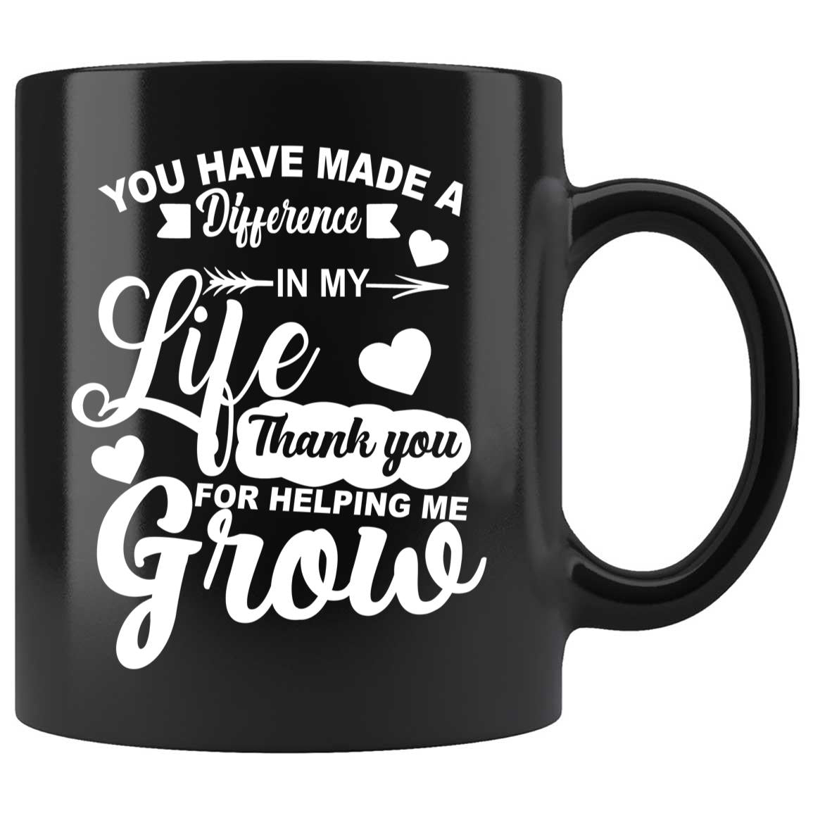 Skitongifts Coffee Mug Funny Ceramic Novelty You Have Made A Difference In My Life 1tHI8Ib