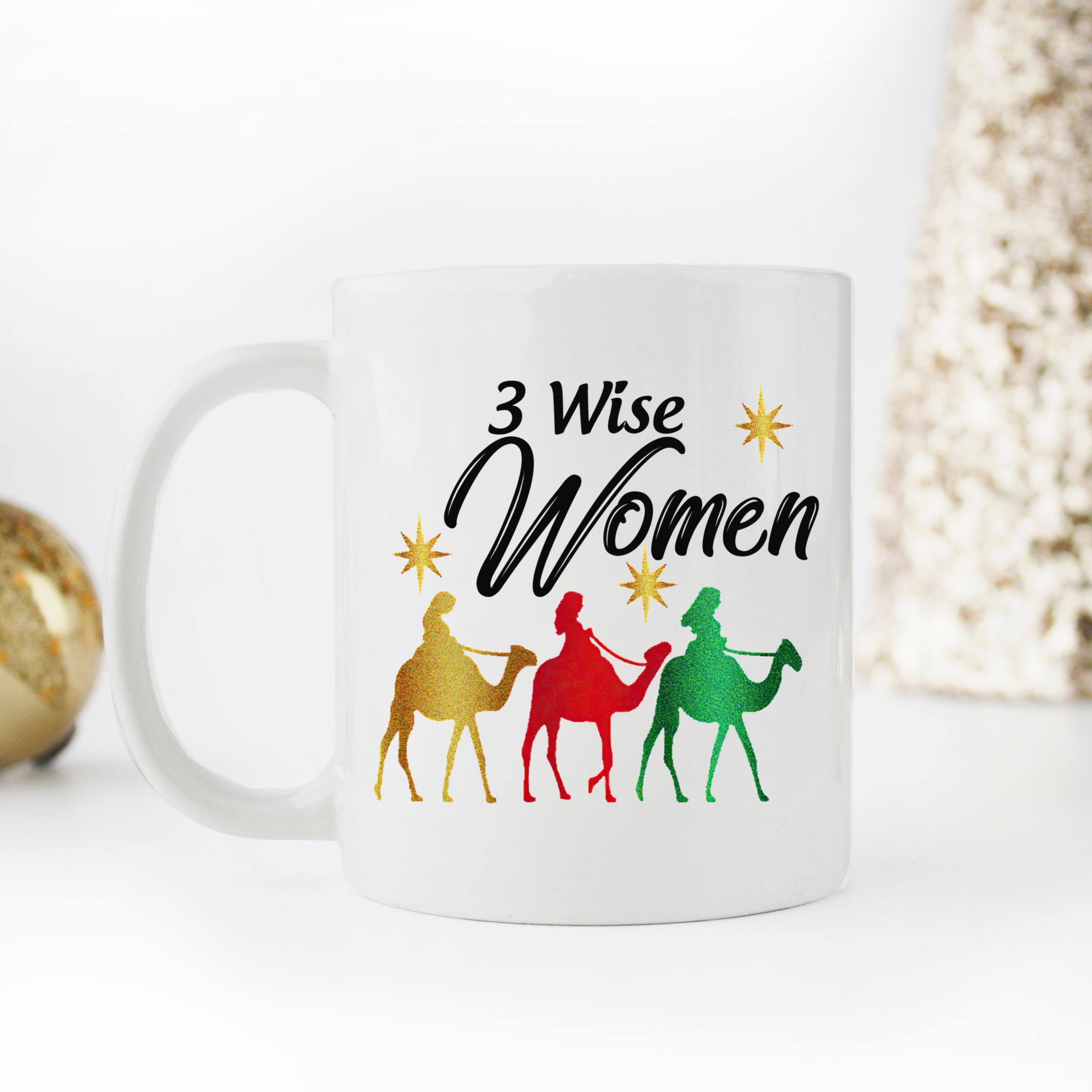 Skitongifts Coffee Mug Funny Ceramic Novelty Three Wise Women spg33ze